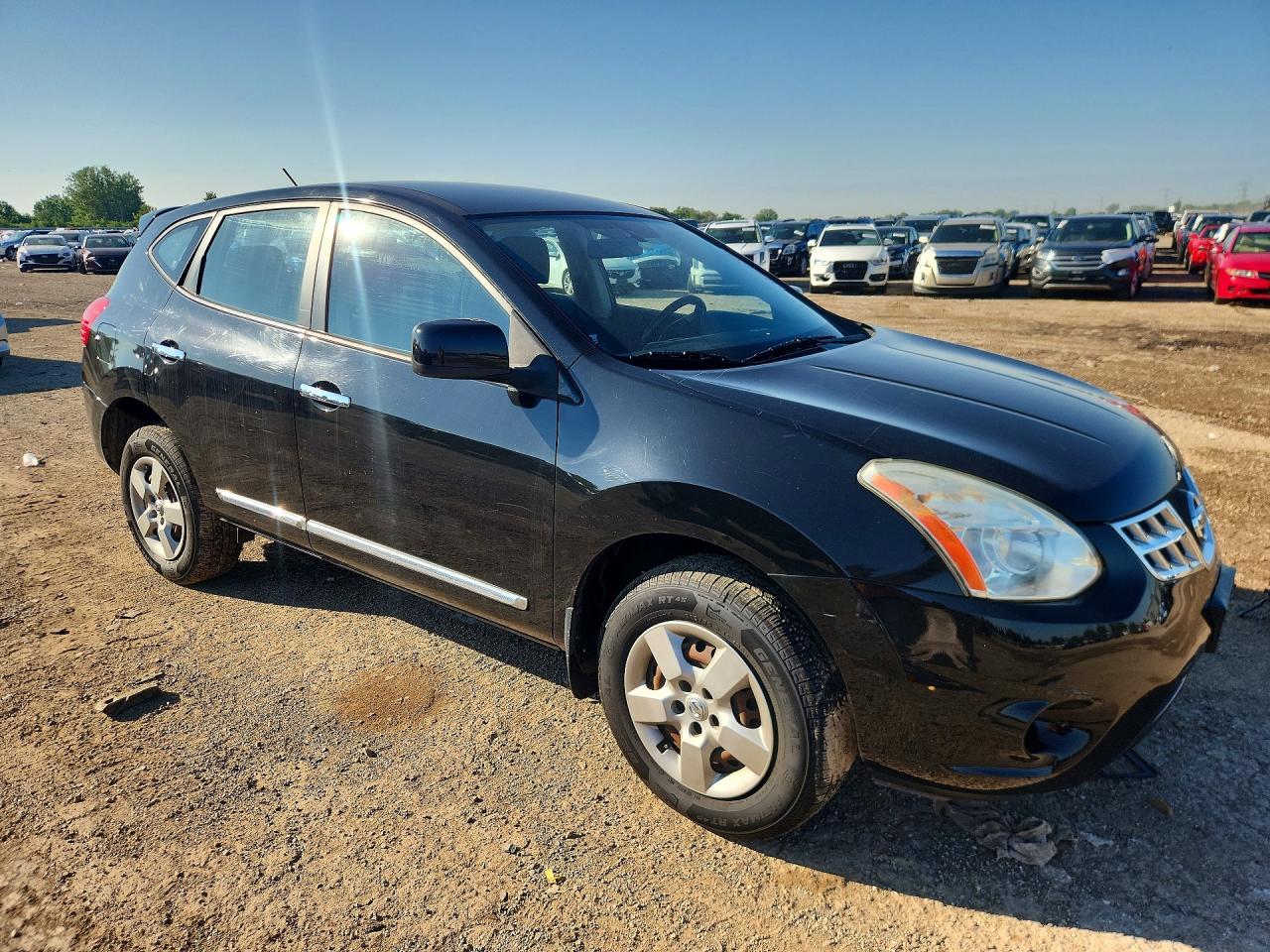 2013 Nissan Rogue S/sv Black vin: JN8AS5MTXDW036575