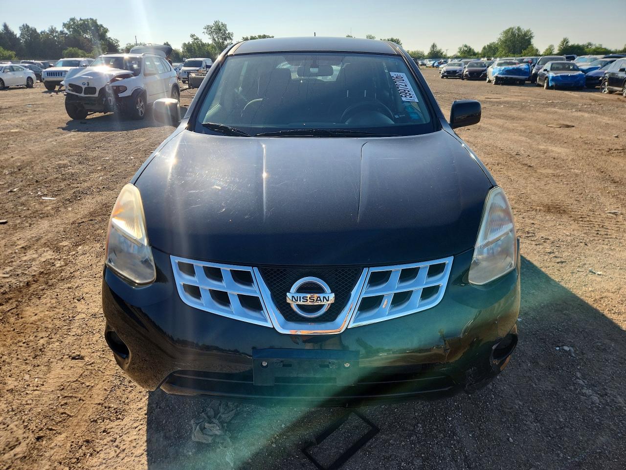 2013 Nissan Rogue S/sv Black vin: JN8AS5MTXDW036575