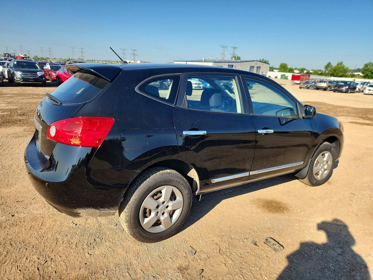 2013 Nissan Rogue S/sv Black vin: JN8AS5MTXDW036575
