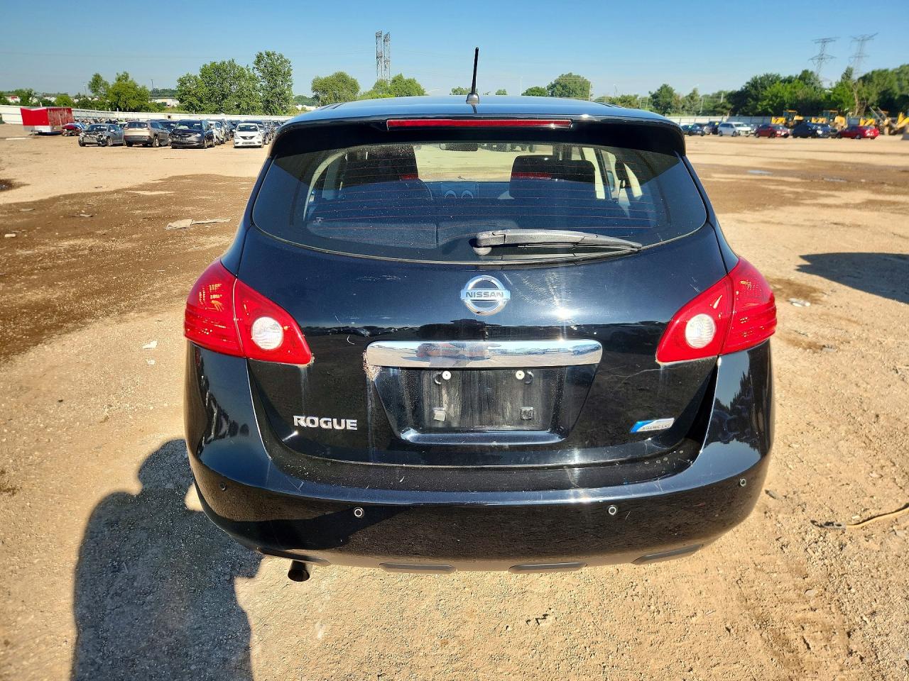 2013 Nissan Rogue S/sv Black vin: JN8AS5MTXDW036575