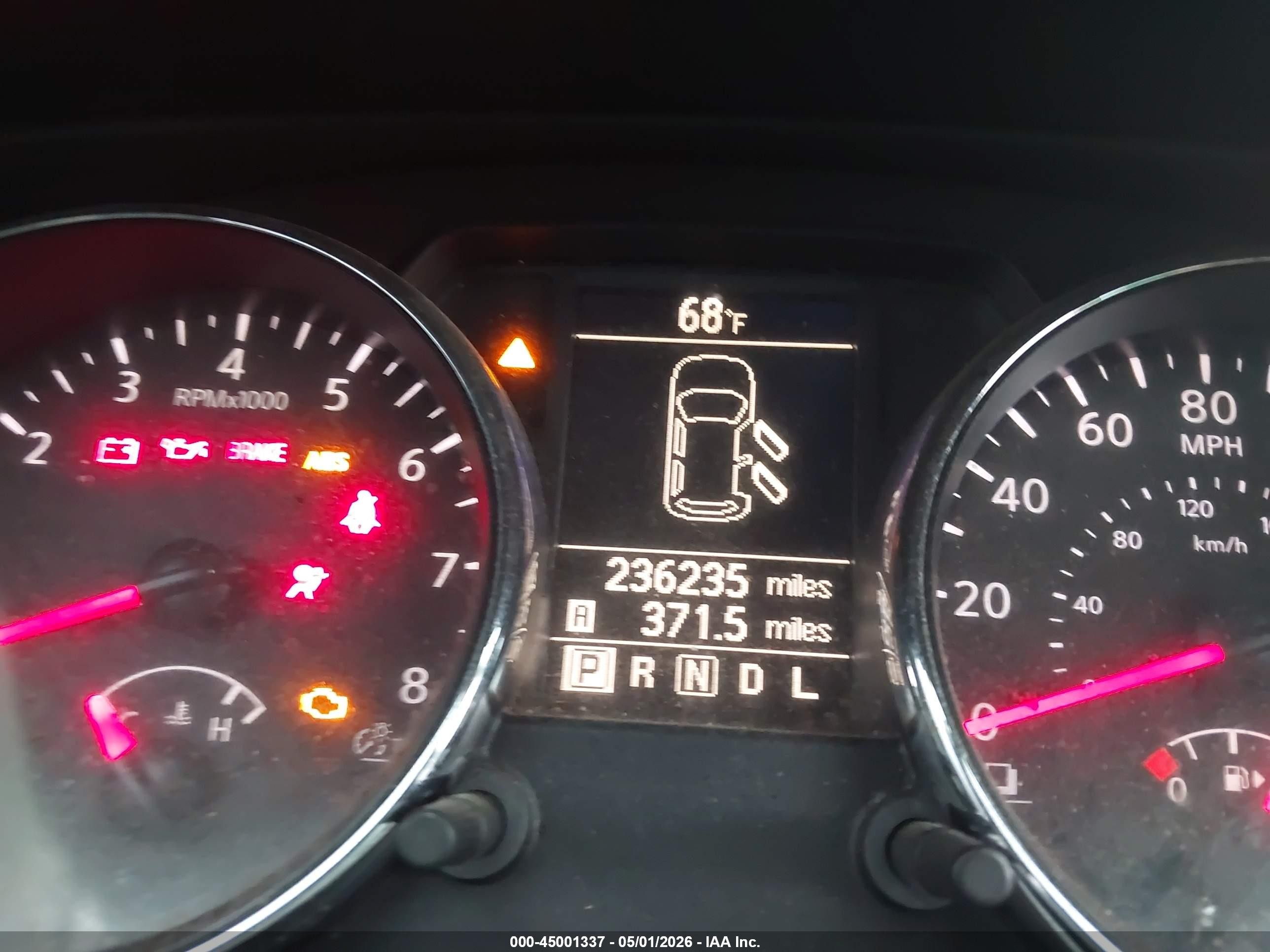 2013 Nissan Rogue S Red vin: JN8AS5MTXDW042179