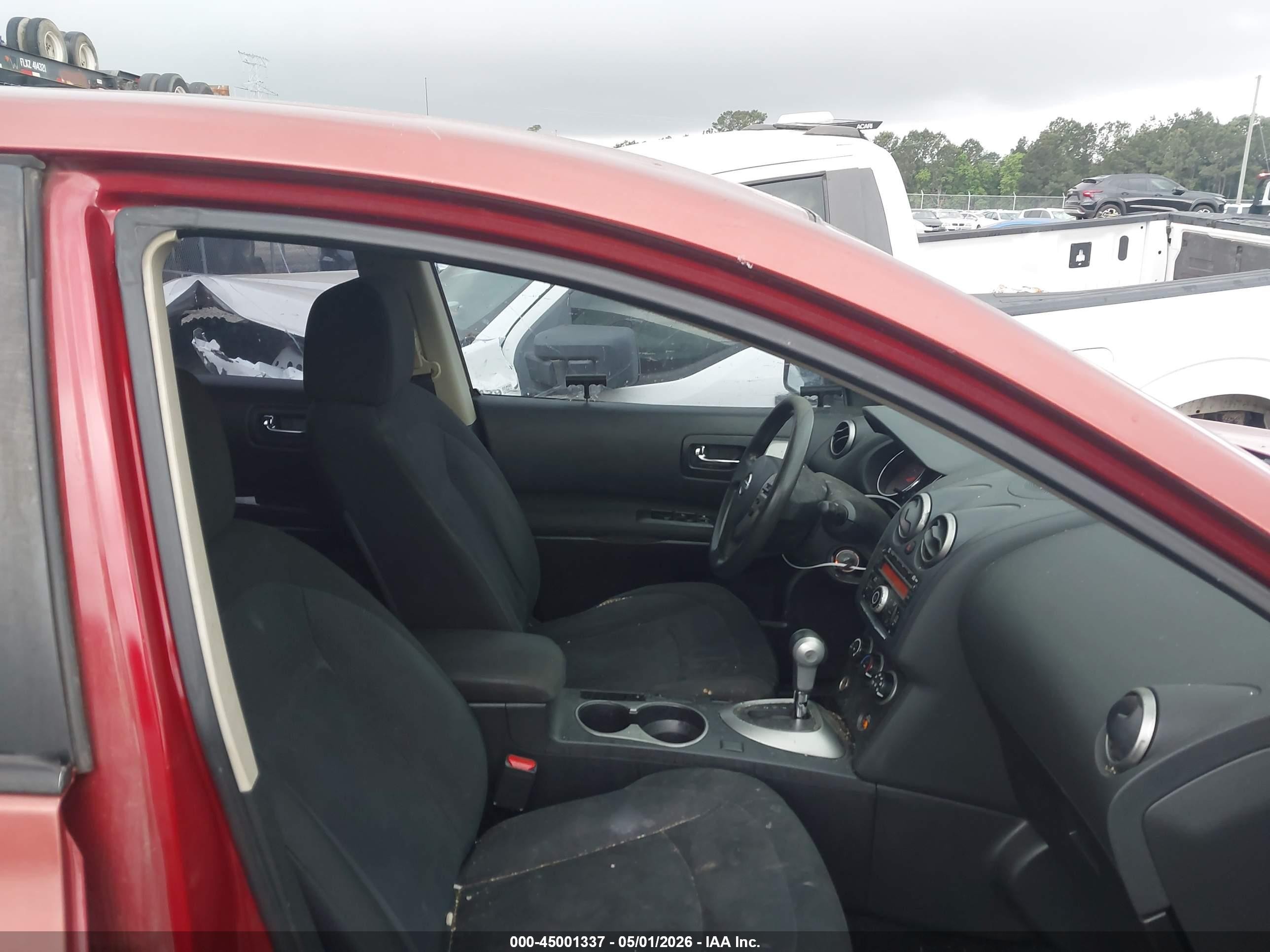 2013 Nissan Rogue S Red vin: JN8AS5MTXDW042179