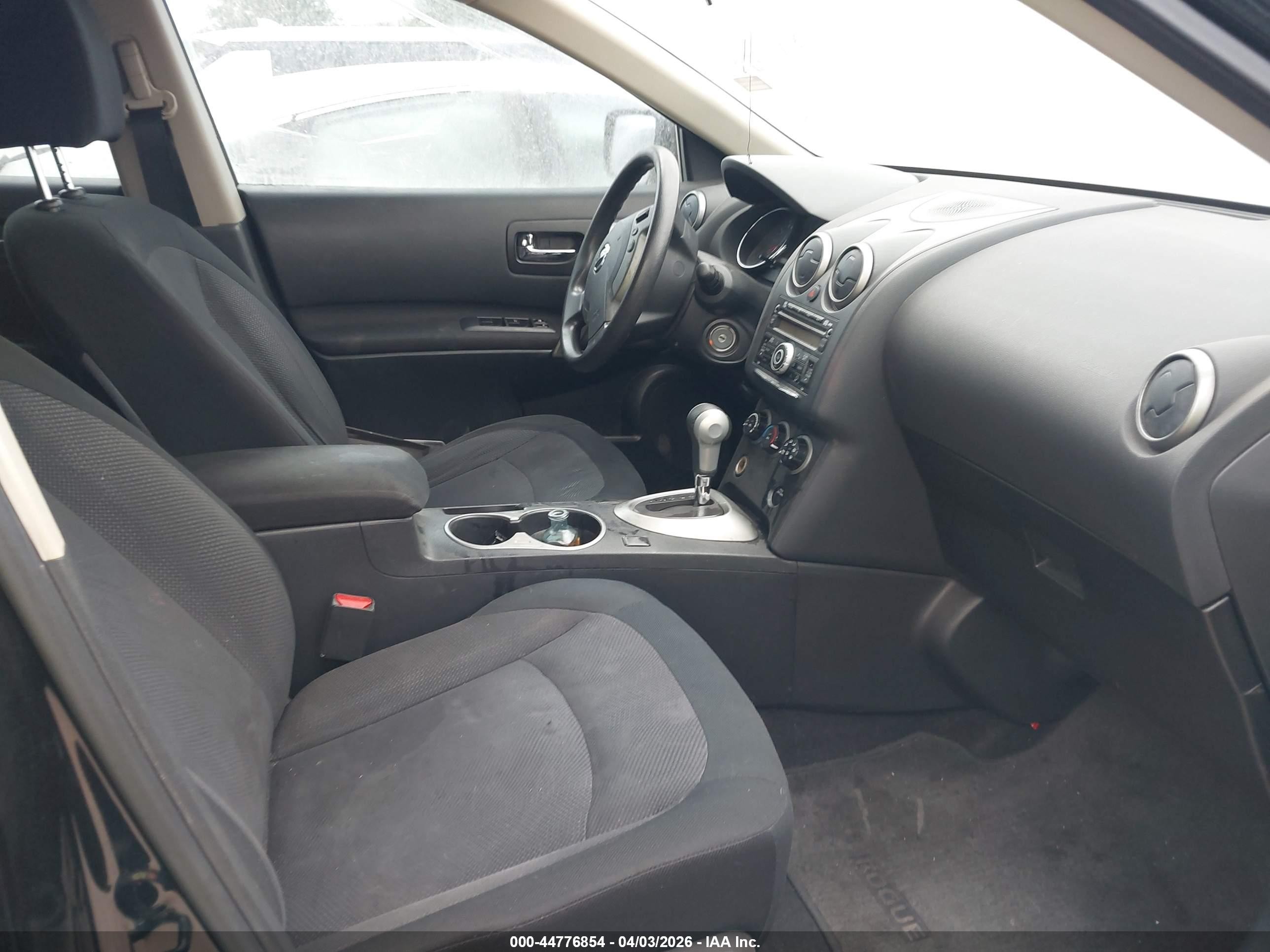 2013 Nissan Rogue S Black vin: JN8AS5MTXDW501680