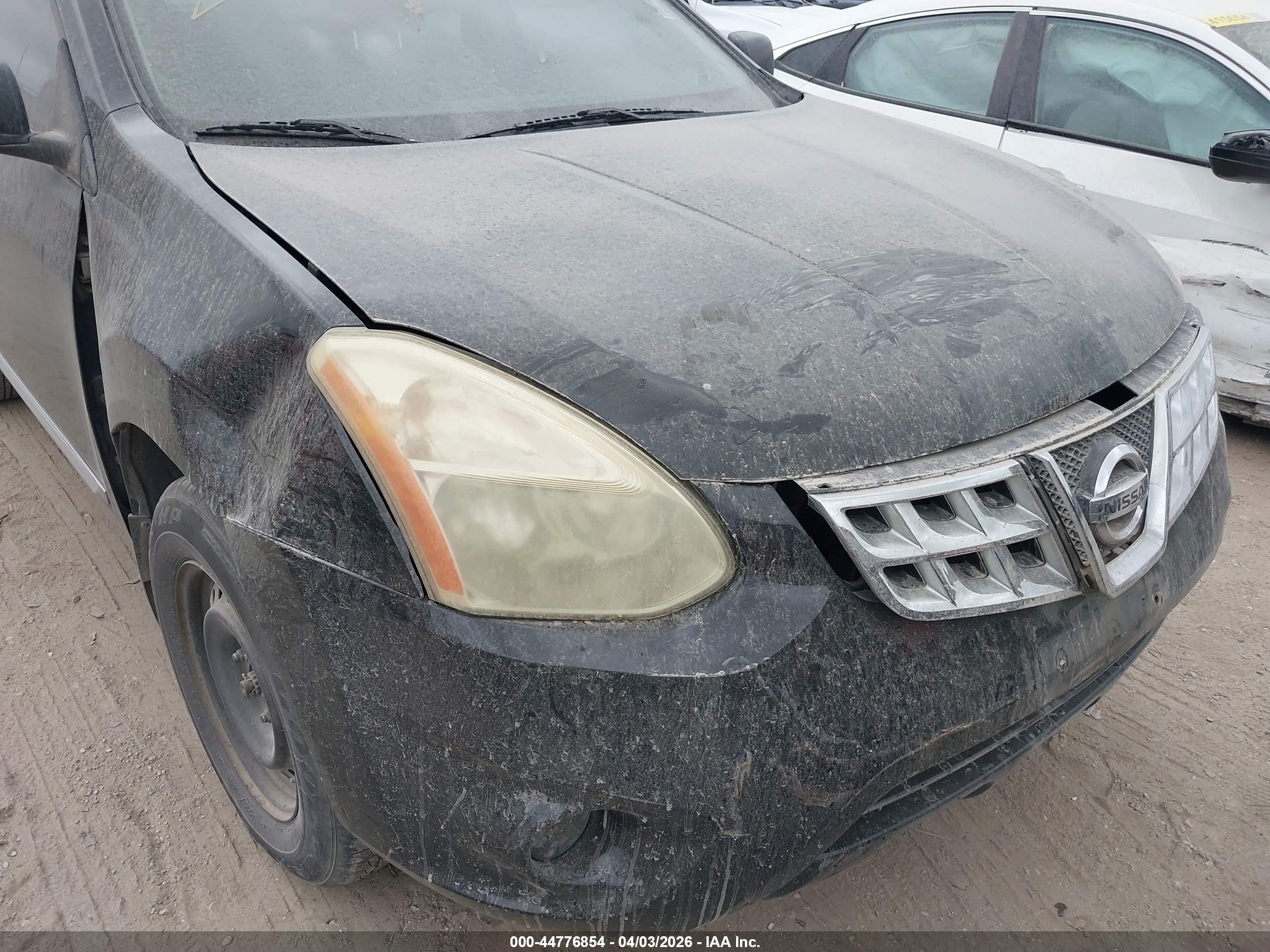 2013 Nissan Rogue S Black vin: JN8AS5MTXDW501680