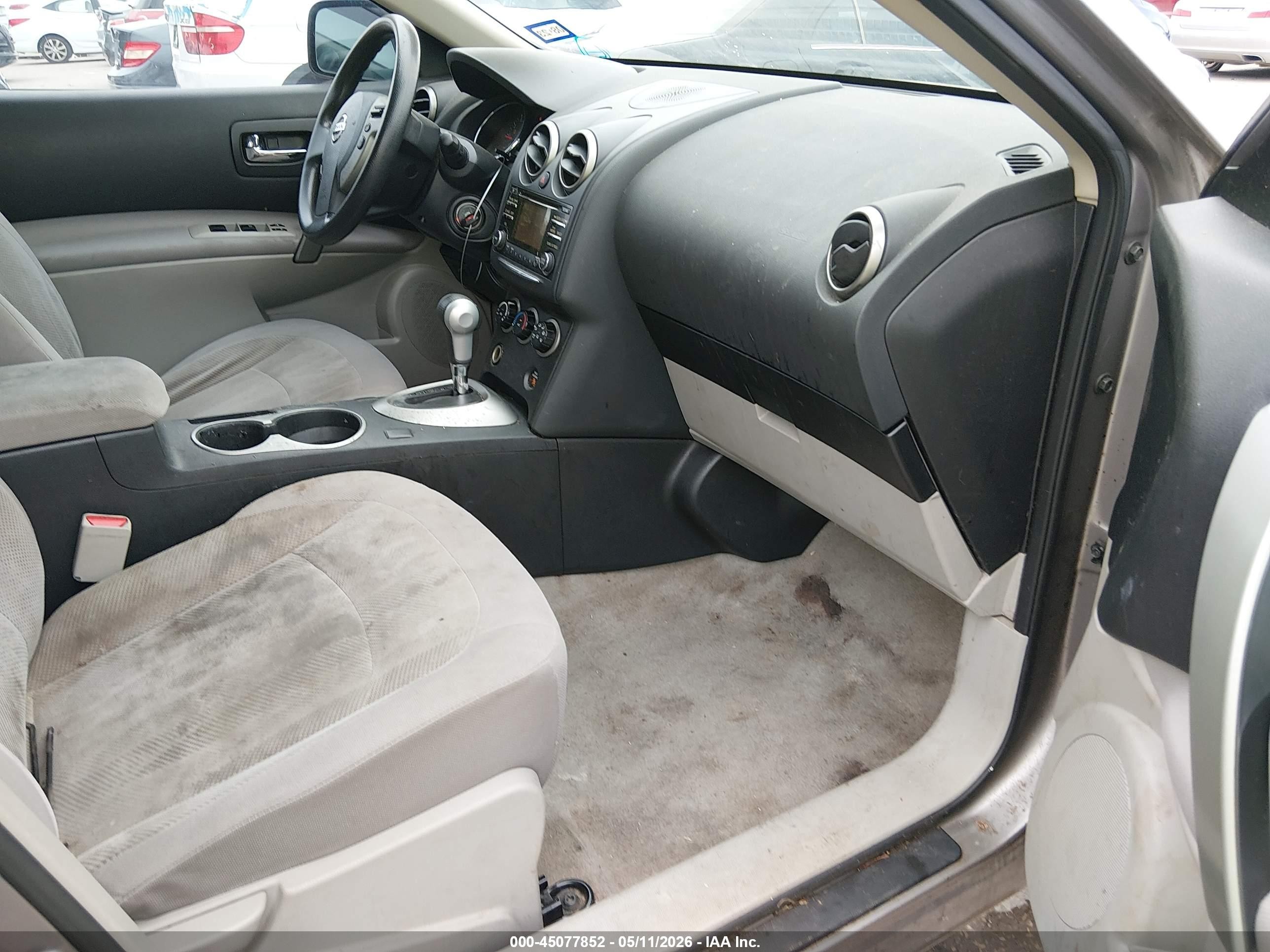 2013 Nissan Rogue S Gray vin: JN8AS5MTXDW508726