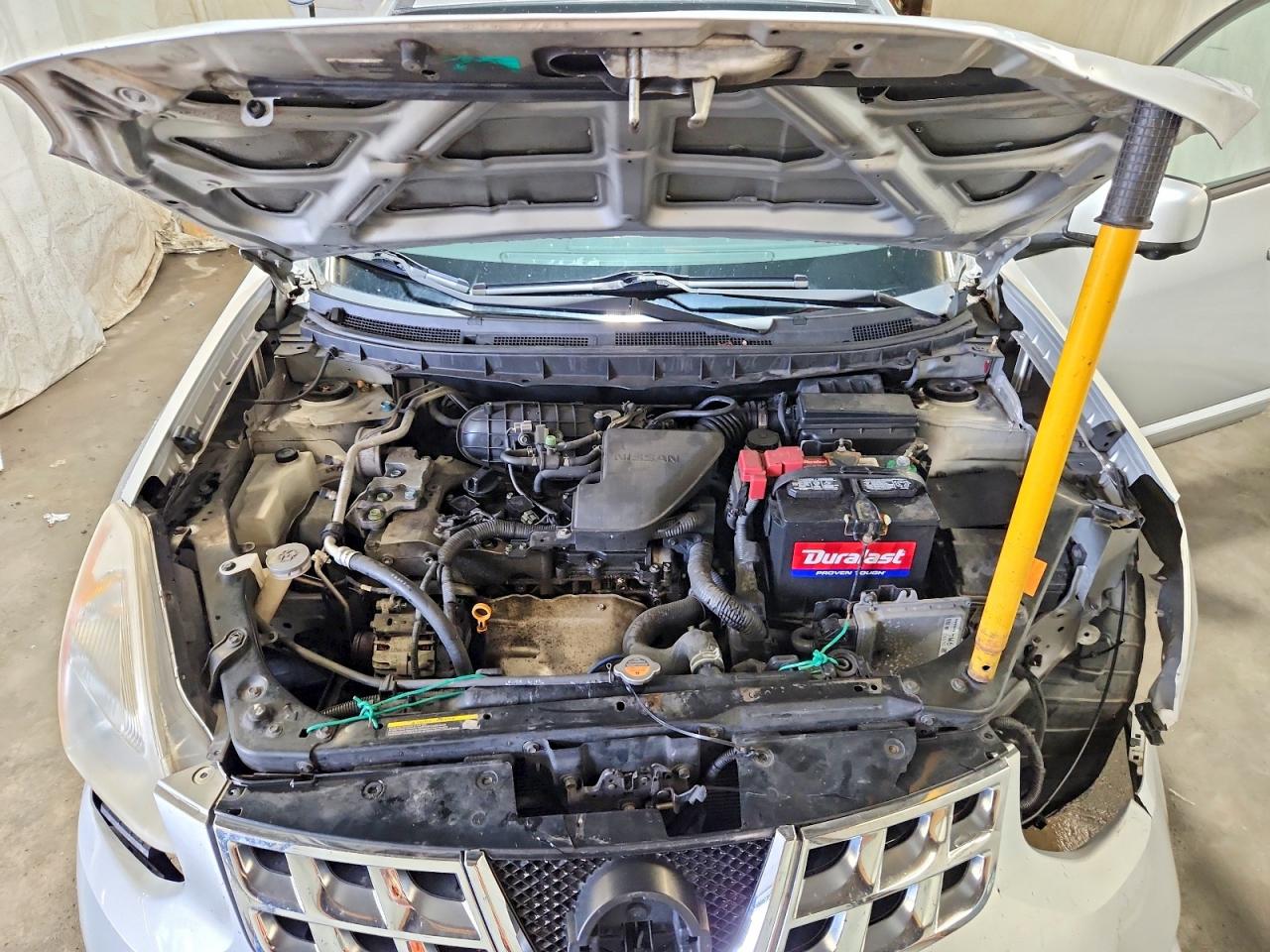 2013 Nissan Rogue S Silver vin: JN8AS5MTXDW509617