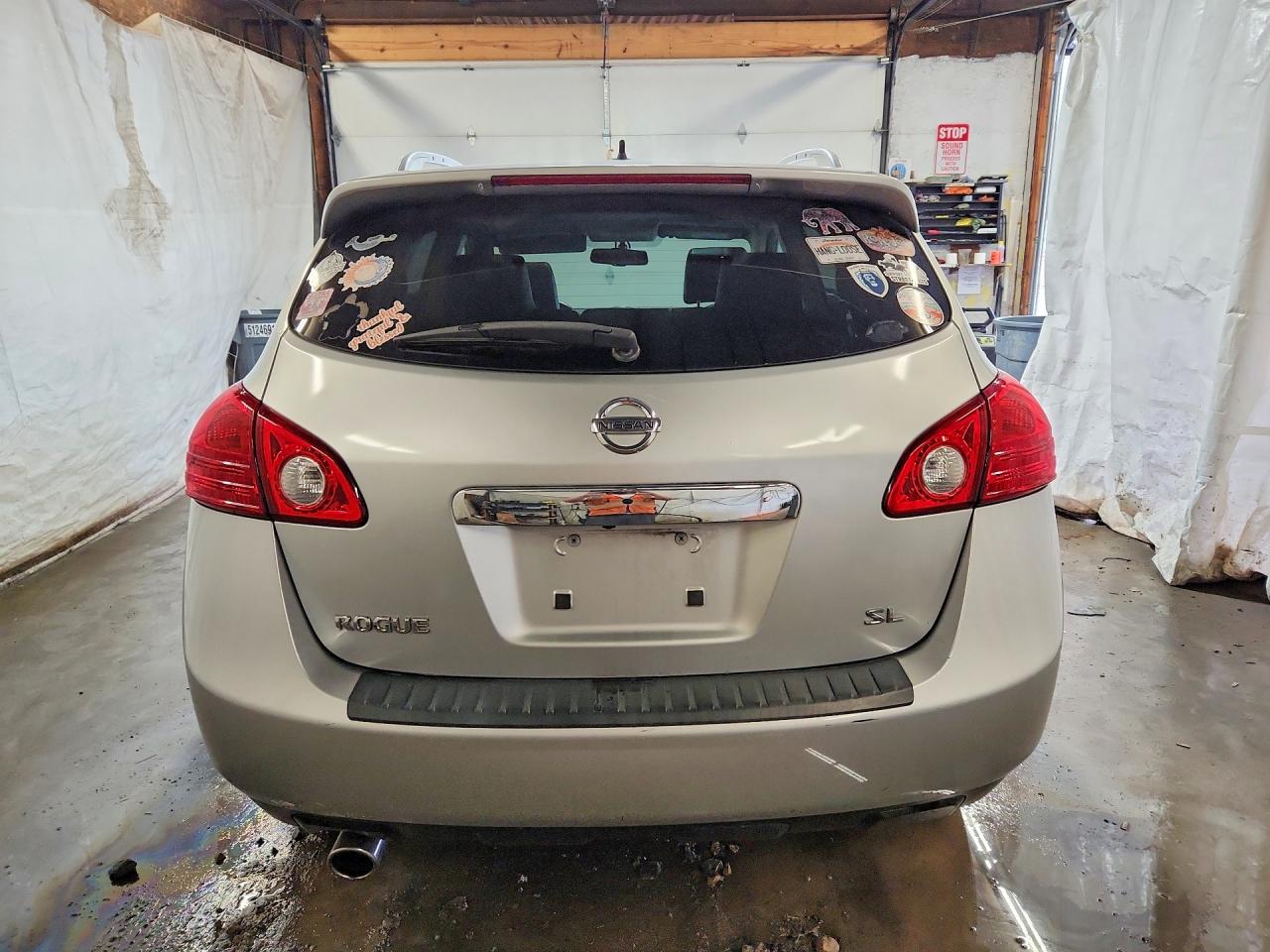 2013 Nissan Rogue S Silver vin: JN8AS5MTXDW509617