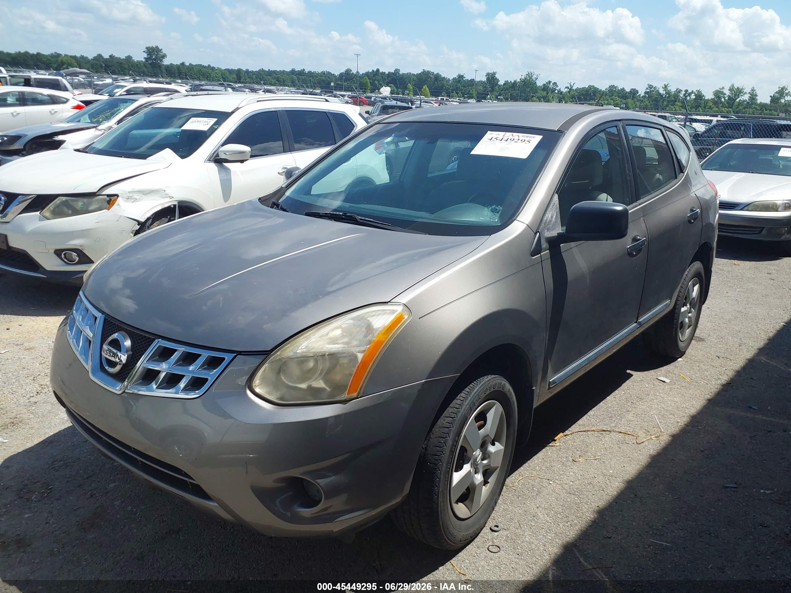 2013 Nissan Rogue S Brown vin: JN8AS5MTXDW511562