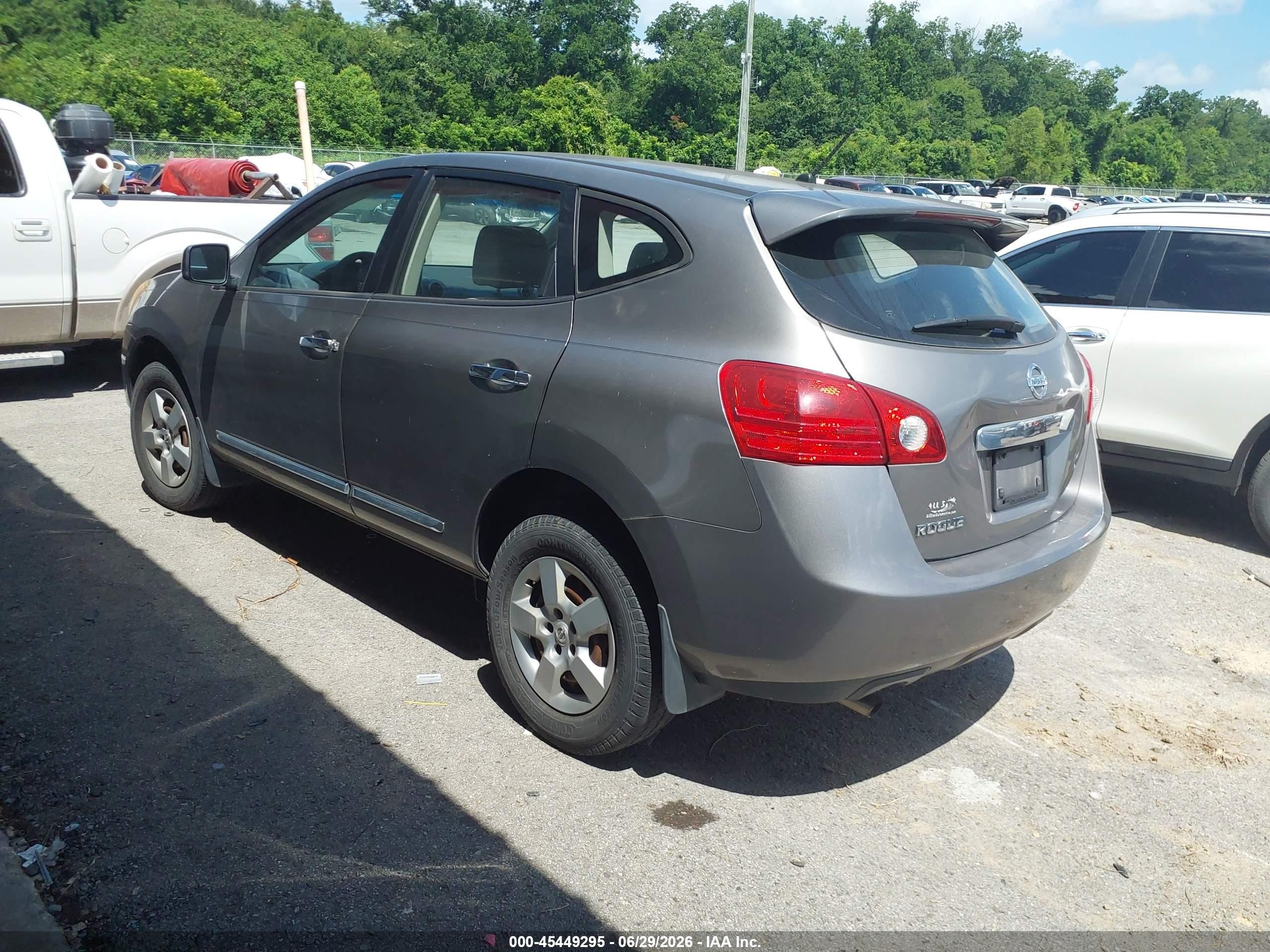 2013 Nissan Rogue S Brown vin: JN8AS5MTXDW511562