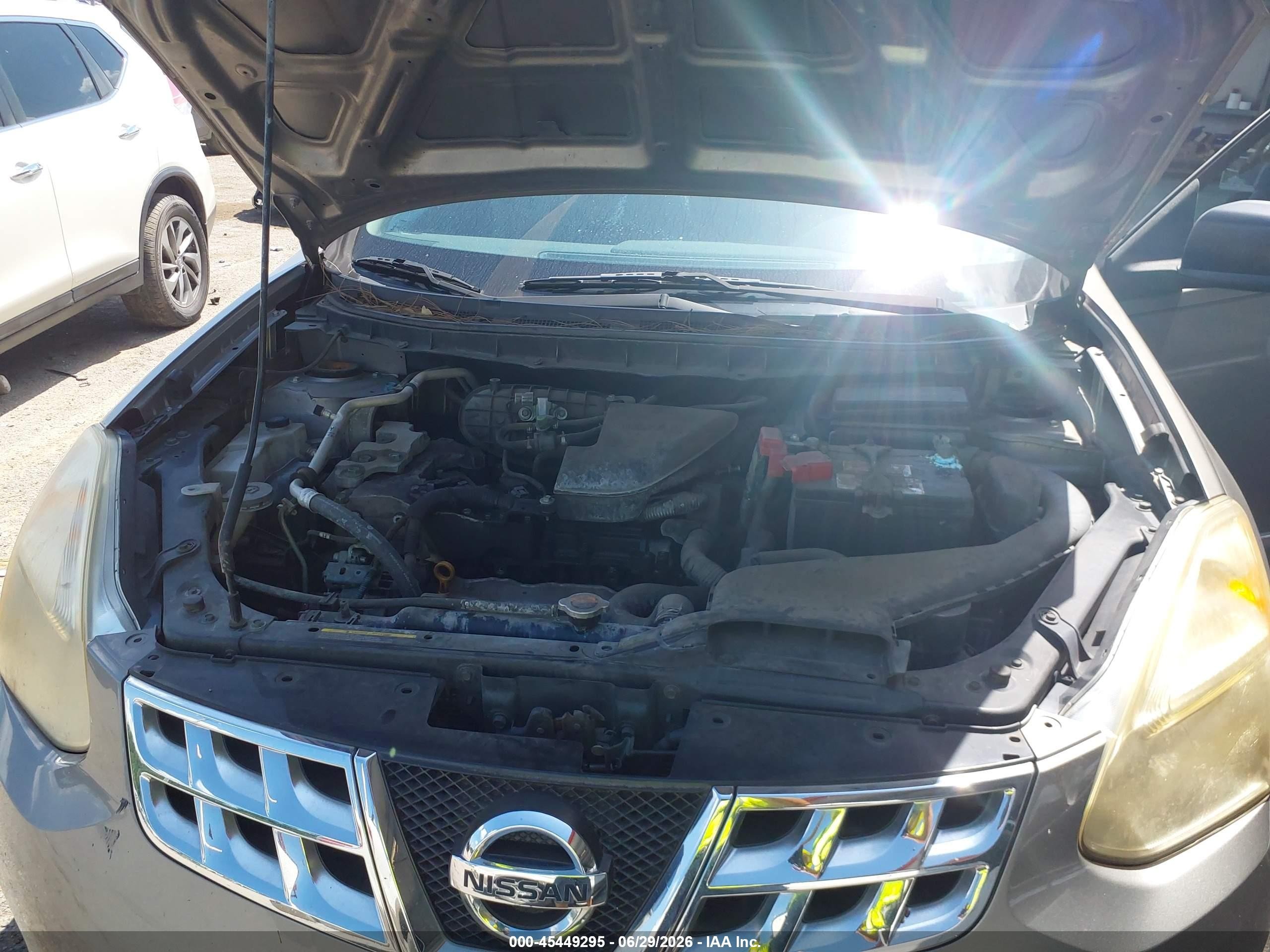 2013 Nissan Rogue S Brown vin: JN8AS5MTXDW511562