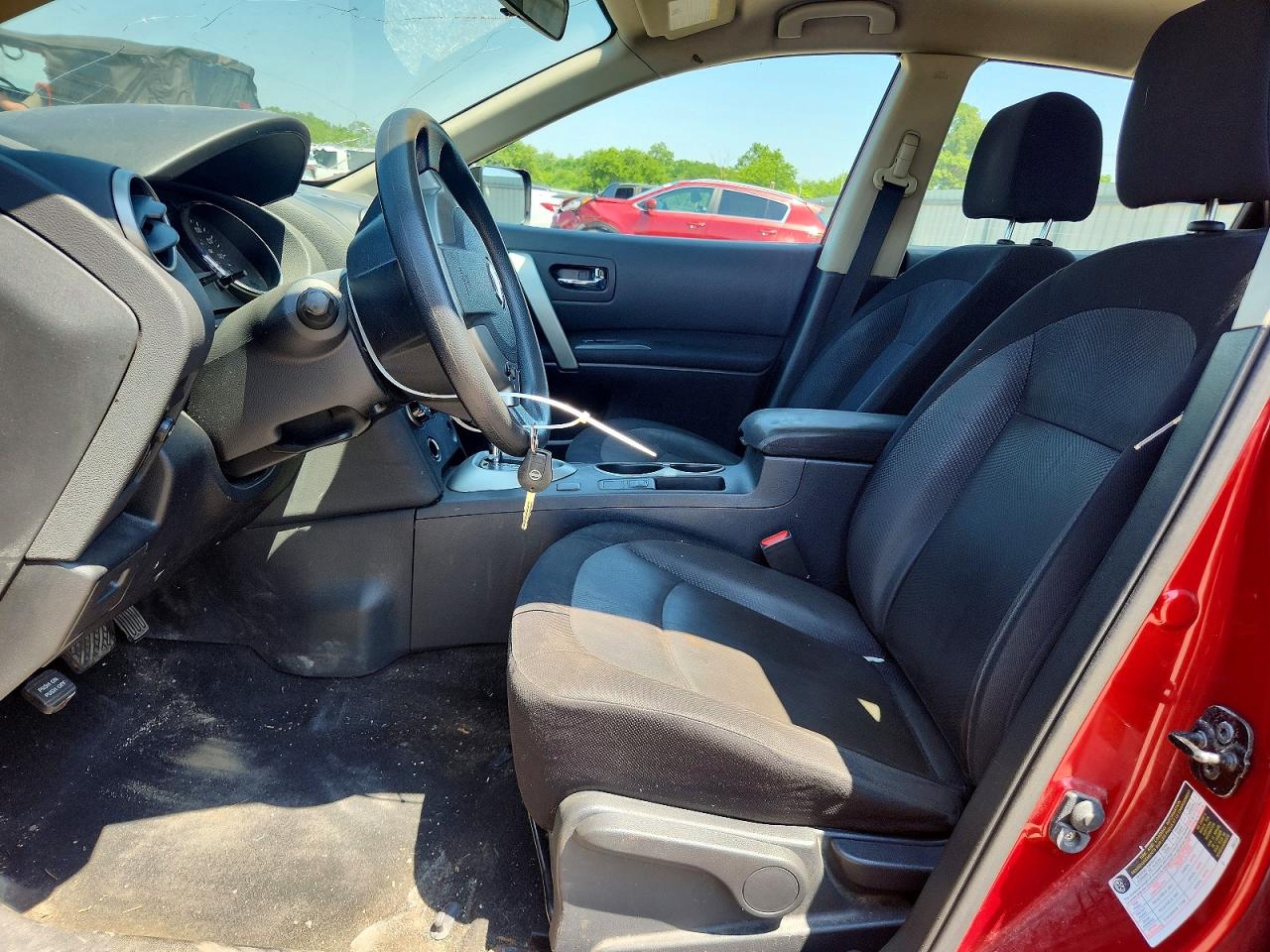 2013 Nissan Rogue S/sv Red vin: JN8AS5MTXDW513182