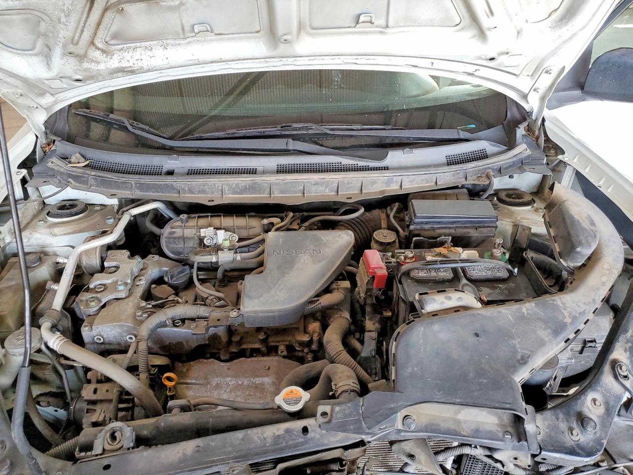 2013 Nissan Rogue S Белый vin: JN8AS5MTXDW514123