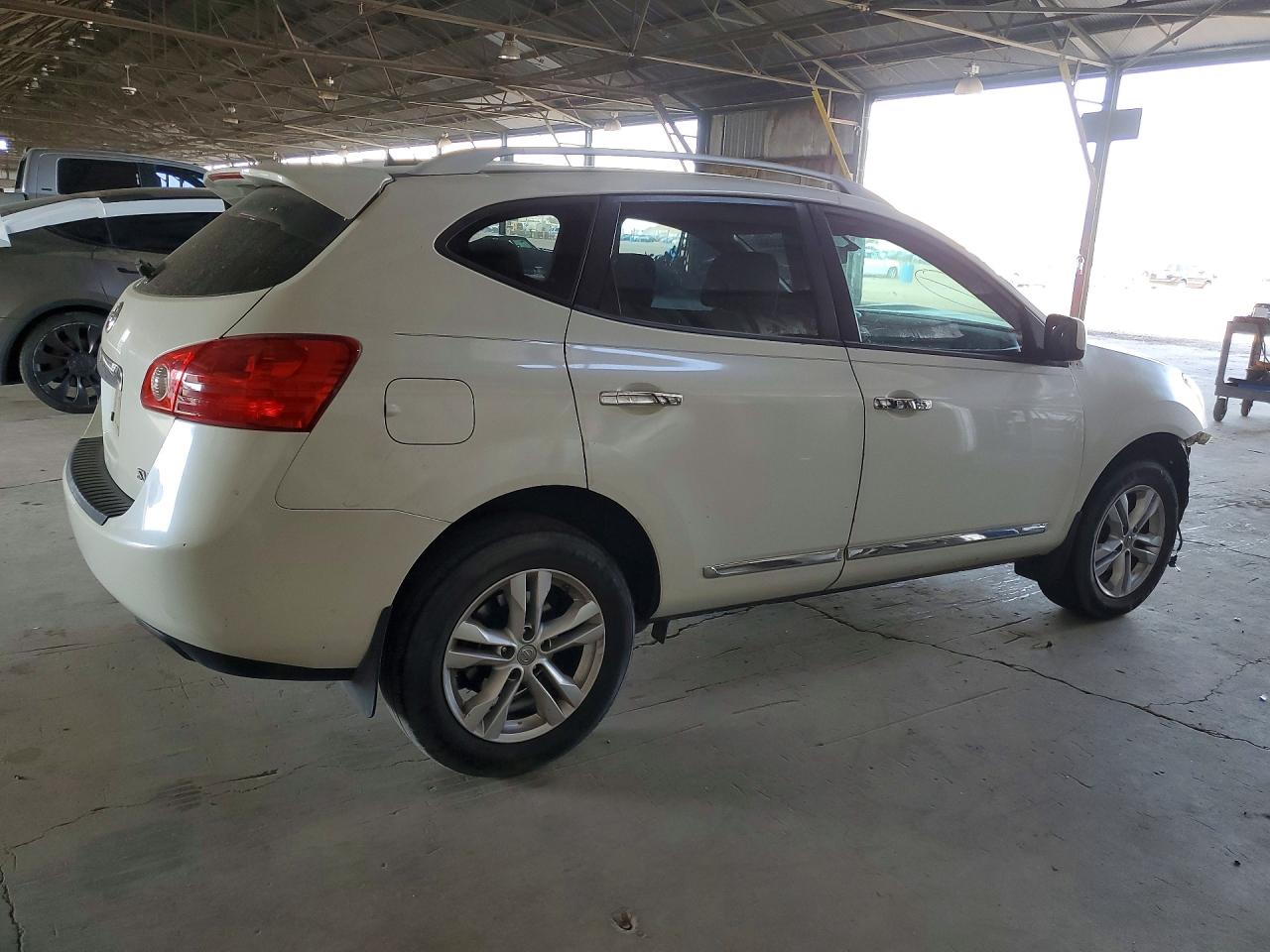 2013 Nissan Rogue S Белый vin: JN8AS5MTXDW514123