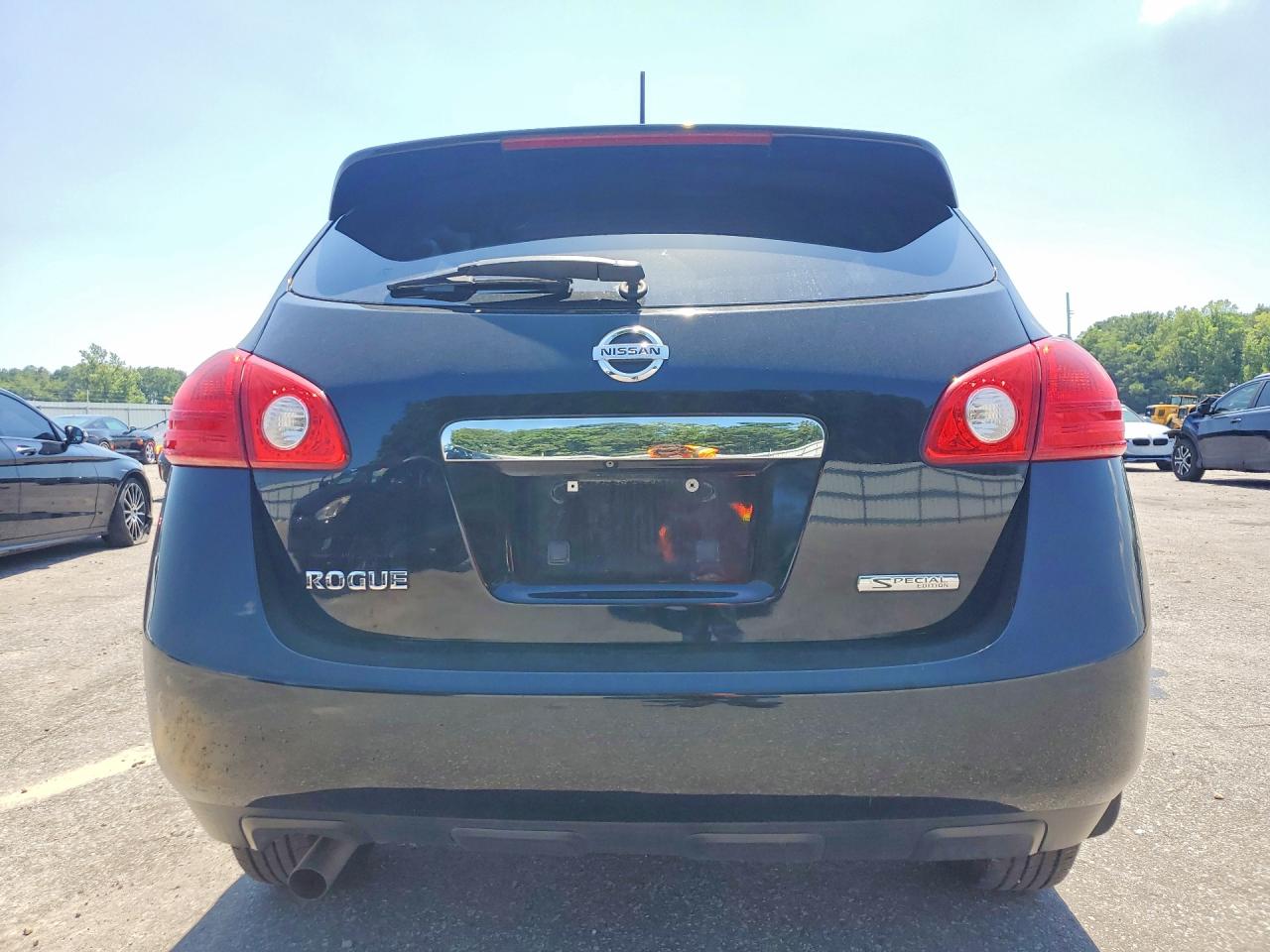 2013 Nissan Rogue S Черный vin: JN8AS5MTXDW515837