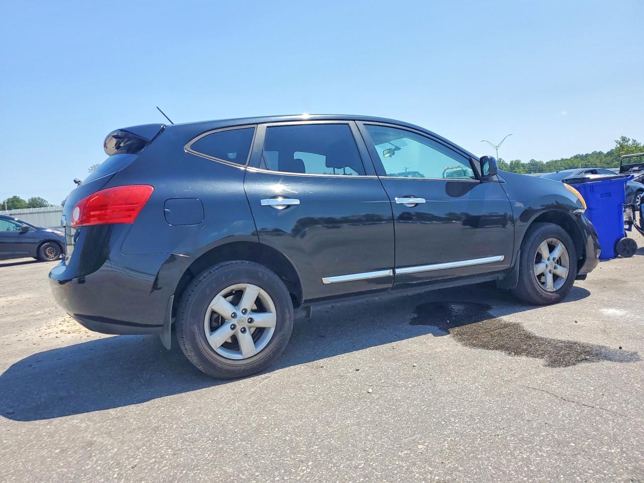 2013 Nissan Rogue S Черный vin: JN8AS5MTXDW515837