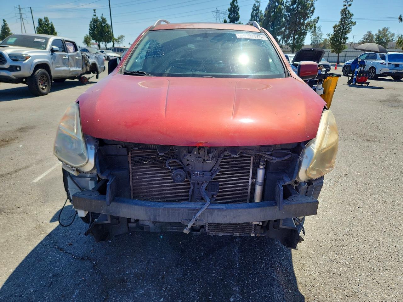 2013 Nissan Rogue S Red vin: JN8AS5MTXDW518205