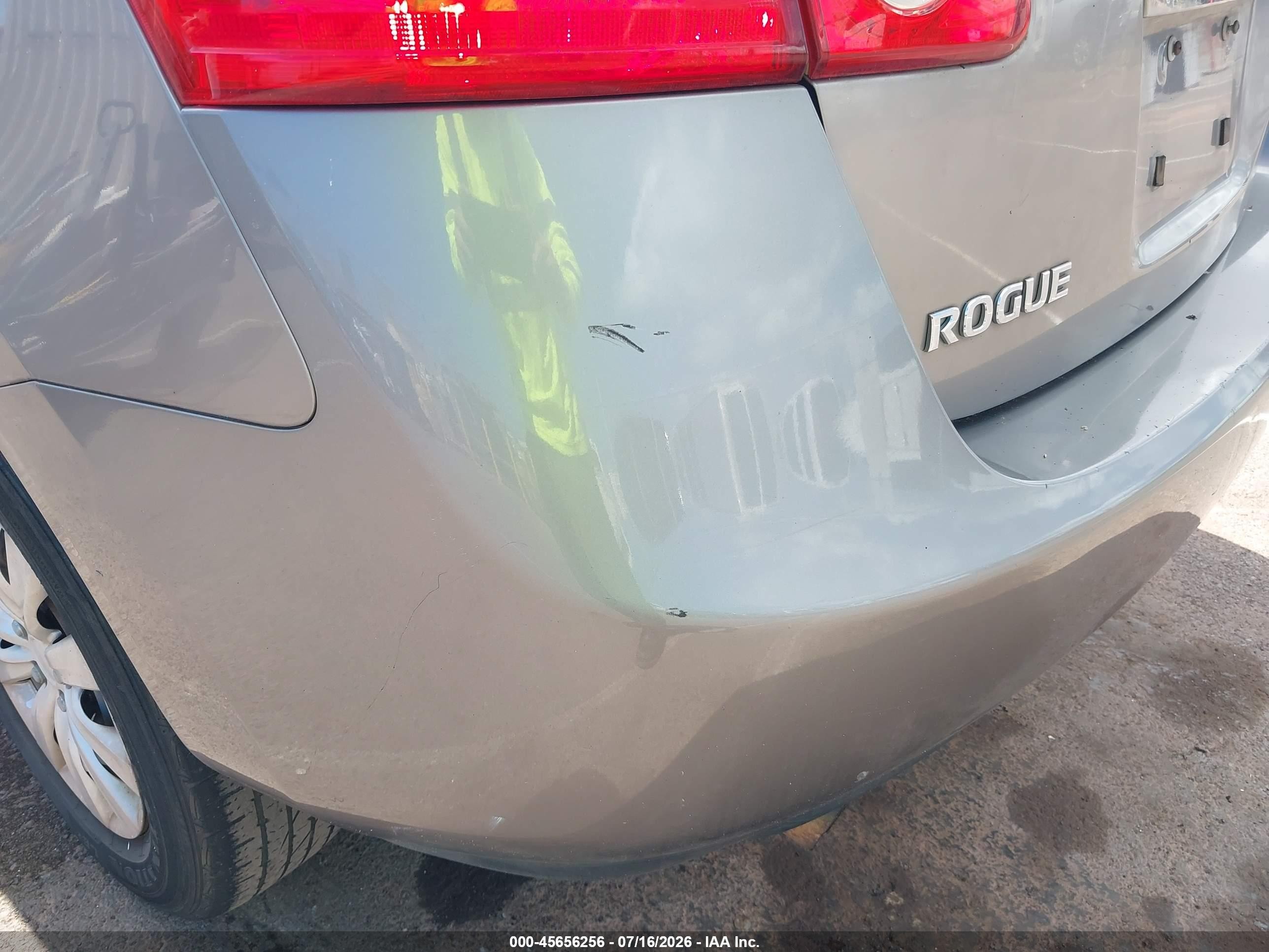2013 Nissan Rogue S Silver vin: JN8AS5MTXDW522433