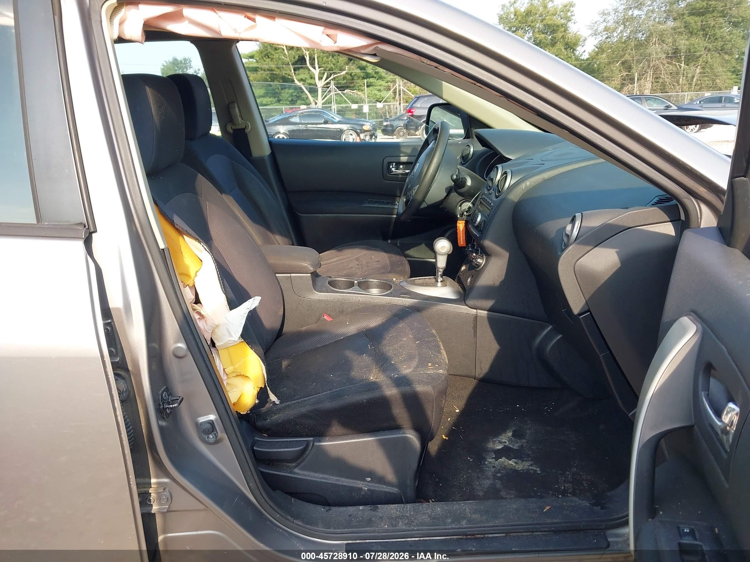 2013 Nissan Rogue S Gray vin: JN8AS5MTXDW526336