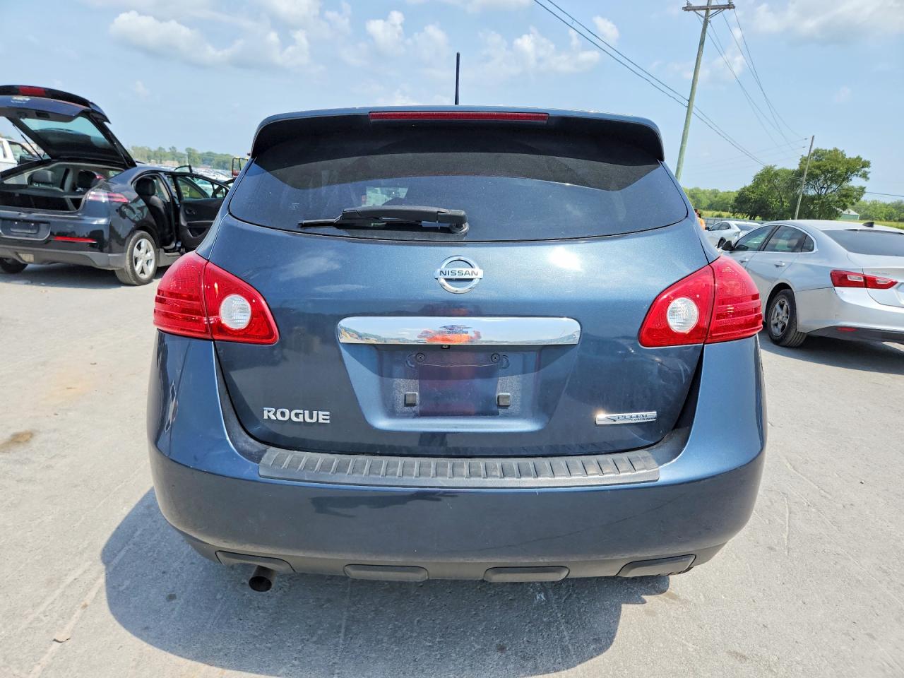 2013 Nissan Rogue S Blue vin: JN8AS5MTXDW532282
