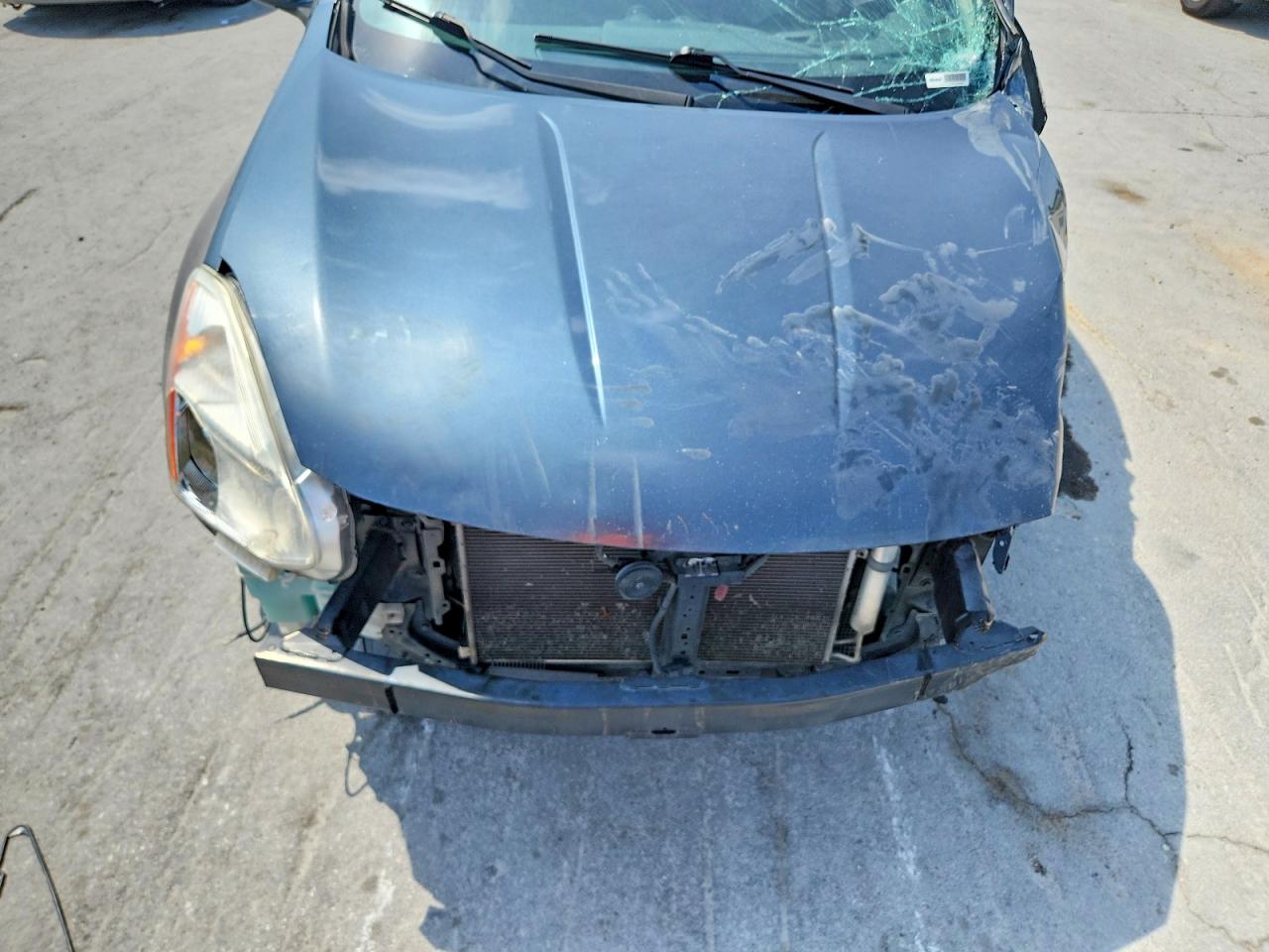 2013 Nissan Rogue S Blue vin: JN8AS5MTXDW532282