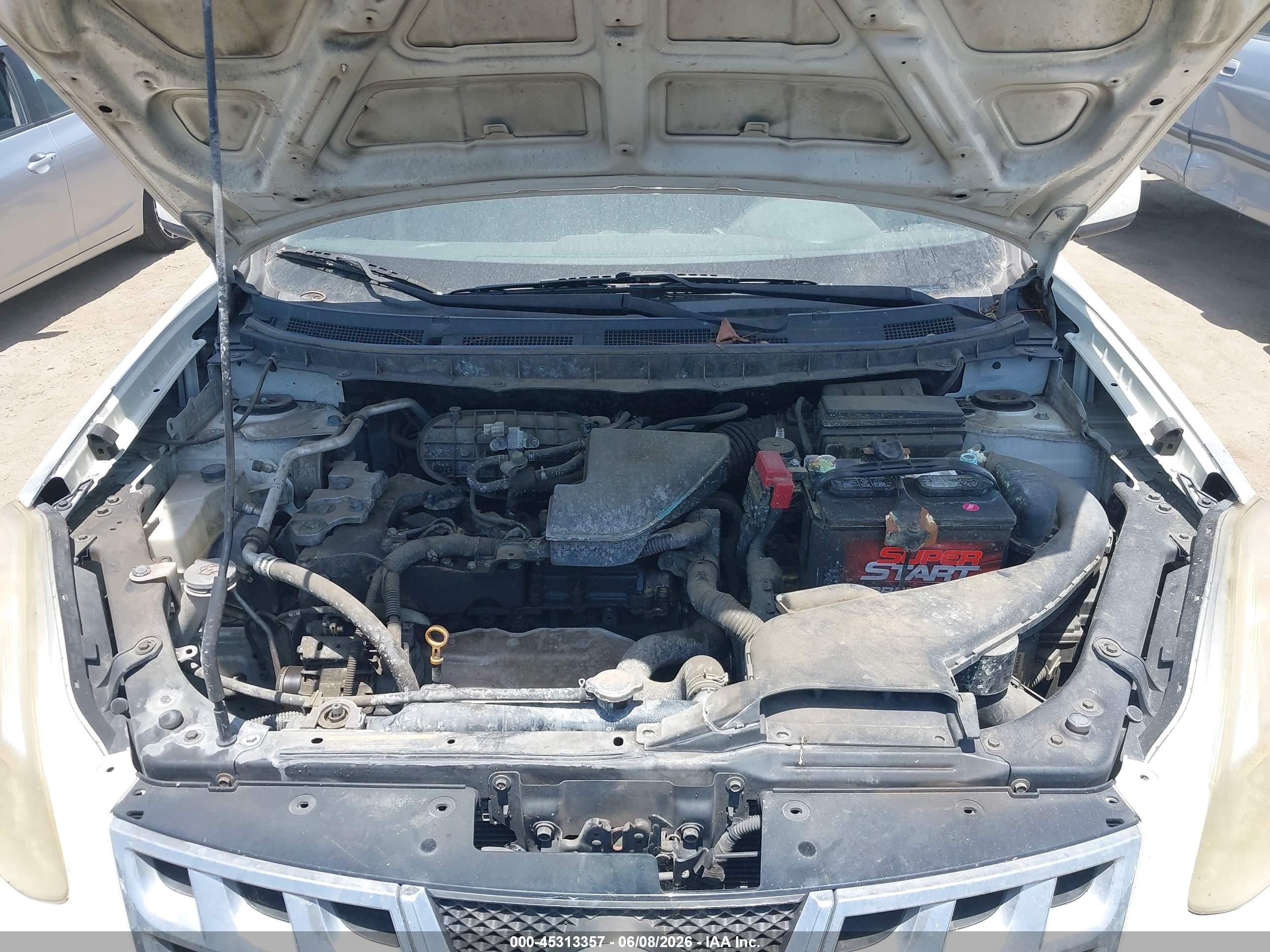 2013 Nissan Rogue S Белый vin: JN8AS5MTXDW537532