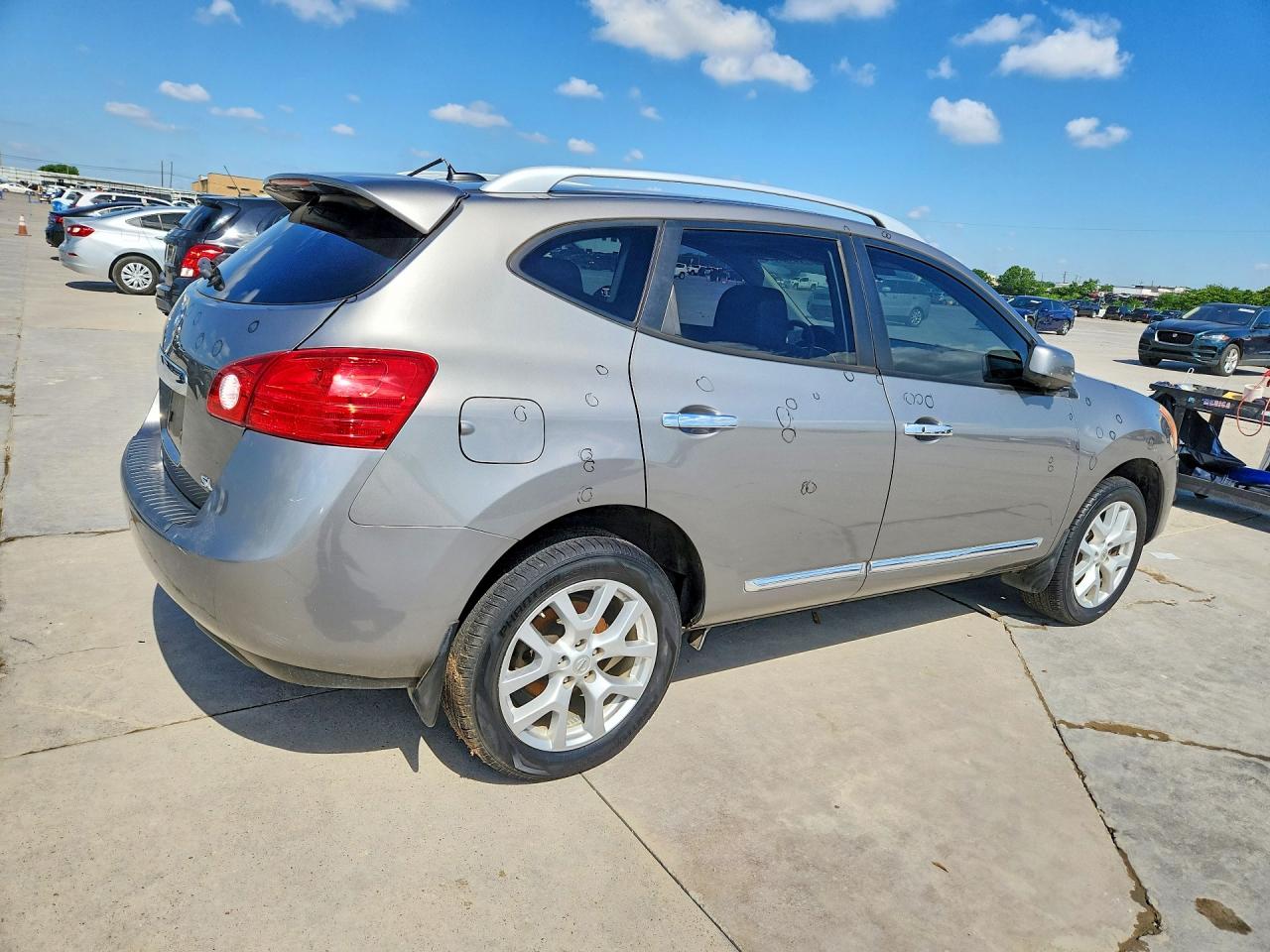 2013 Nissan Rogue Серый vin: JN8AS5MTXDW538194