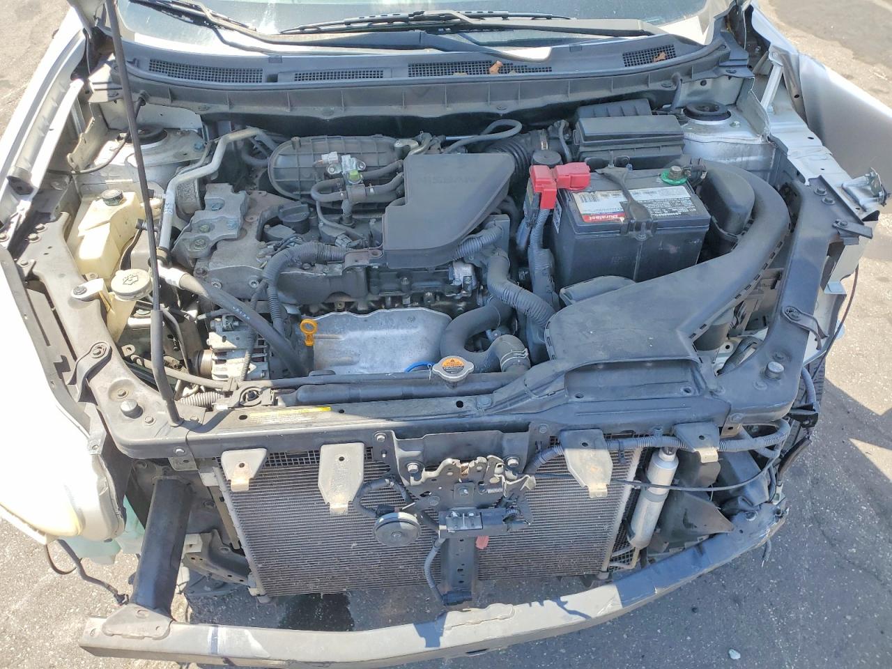 2013 Nissan Rogue S Silver vin: JN8AS5MTXDW543623