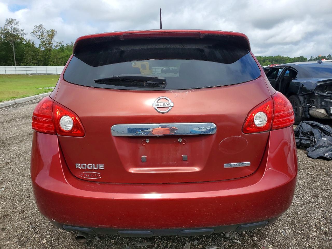 2013 Nissan Rogue S Burgundy vin: JN8AS5MTXDW543637