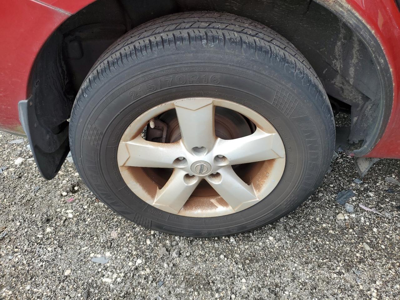 2013 Nissan Rogue S Burgundy vin: JN8AS5MTXDW543637 Damage: Right Rear Wheel, Curb Rash, > 12 Inches