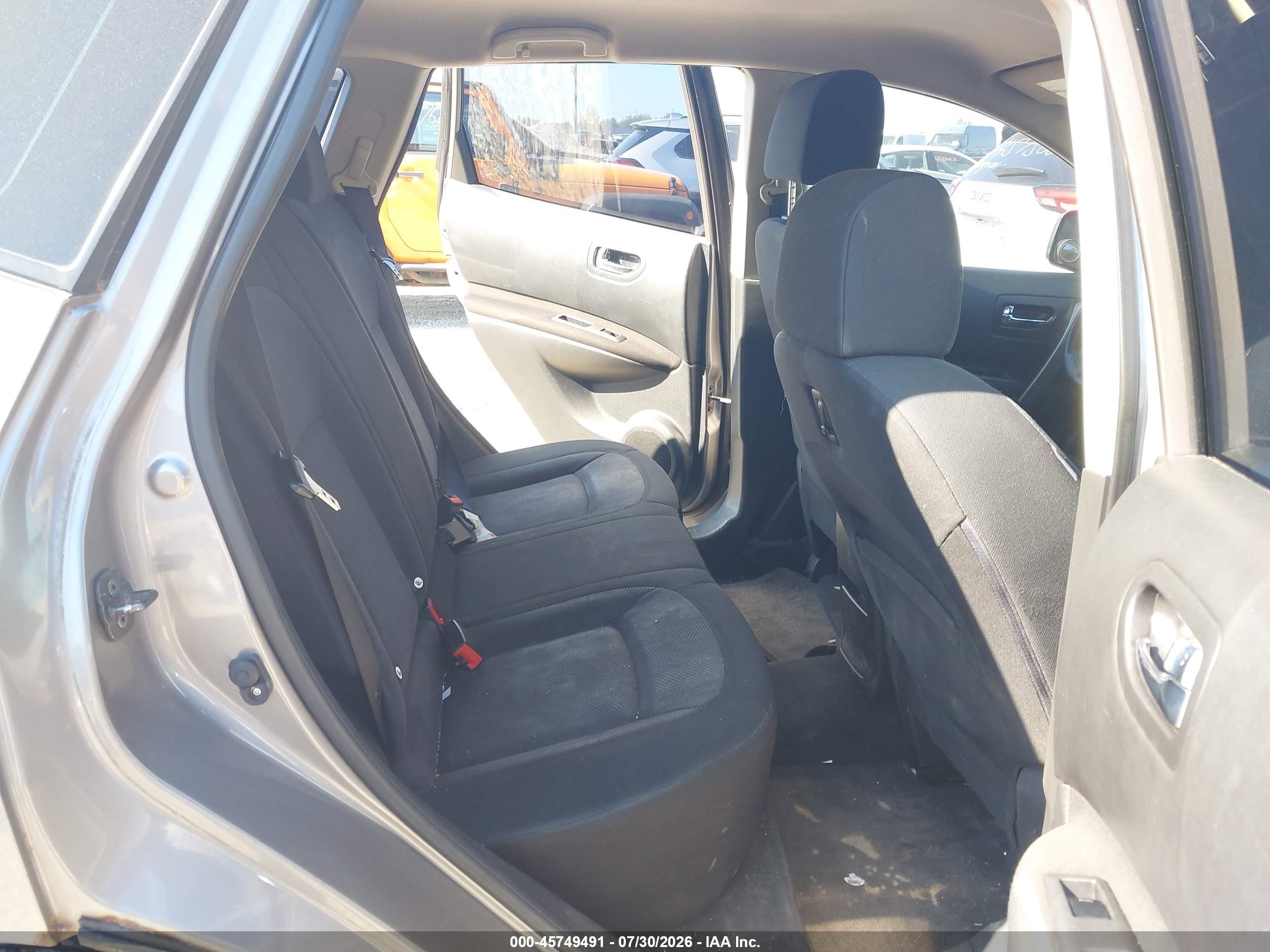 2013 Nissan Rogue S Gray vin: JN8AS5MTXDW544660