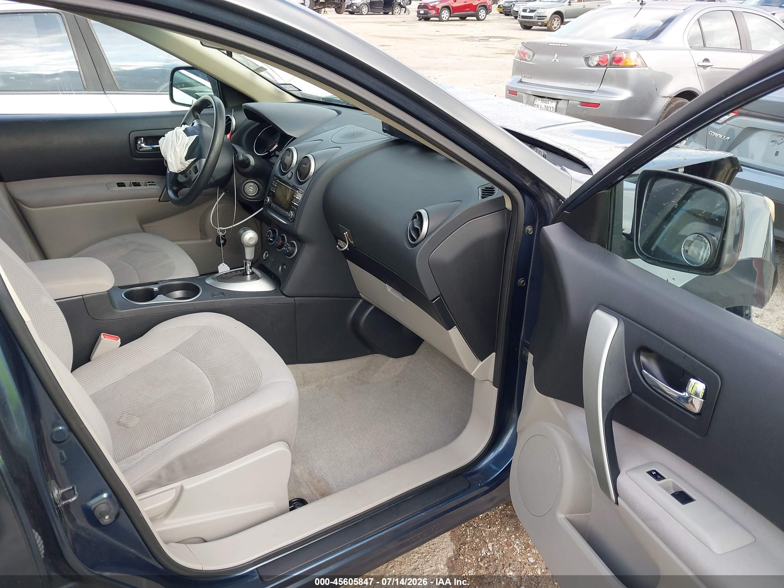 2013 Nissan Rogue S Blue vin: JN8AS5MTXDW552371