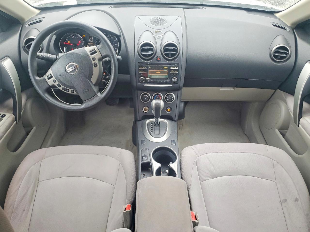 2013 Nissan Rogue S White vin: JN8AS5MTXDW554282