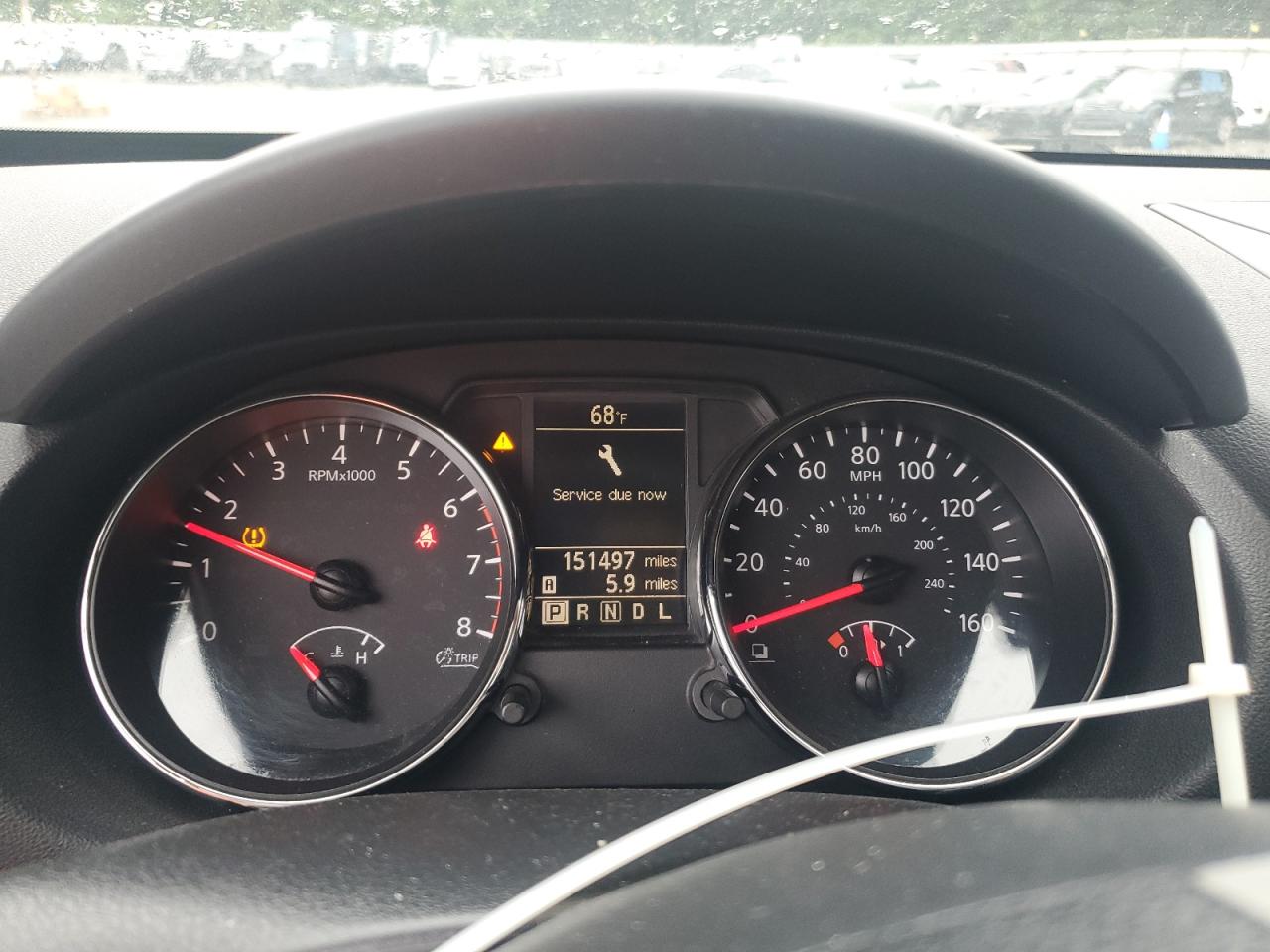 2013 Nissan Rogue S White vin: JN8AS5MTXDW554282 Damage: Warning Light - Wrench, On, Unacceptable