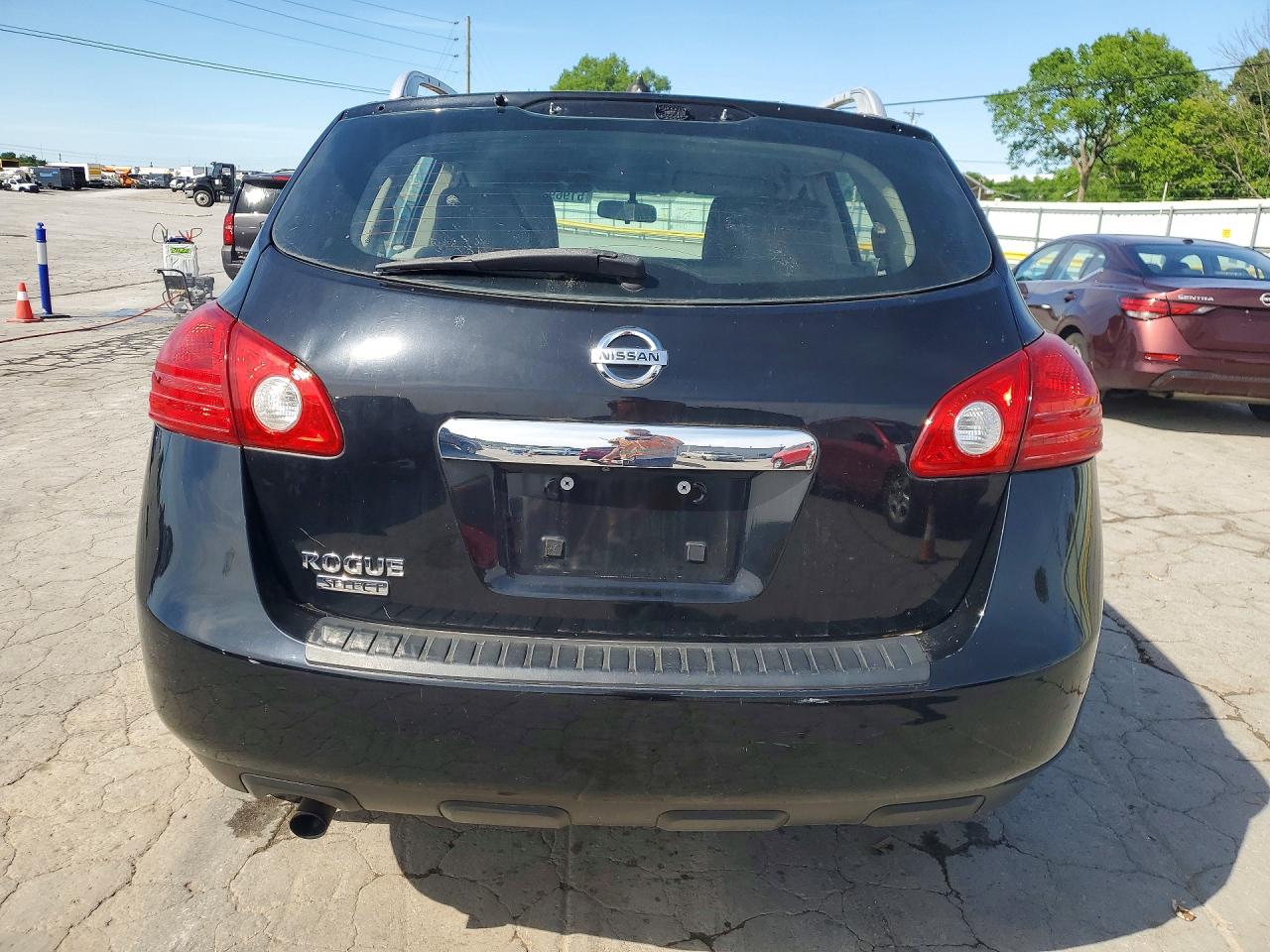 2014 Nissan Rogue Select S Black vin: JN8AS5MTXEW604454