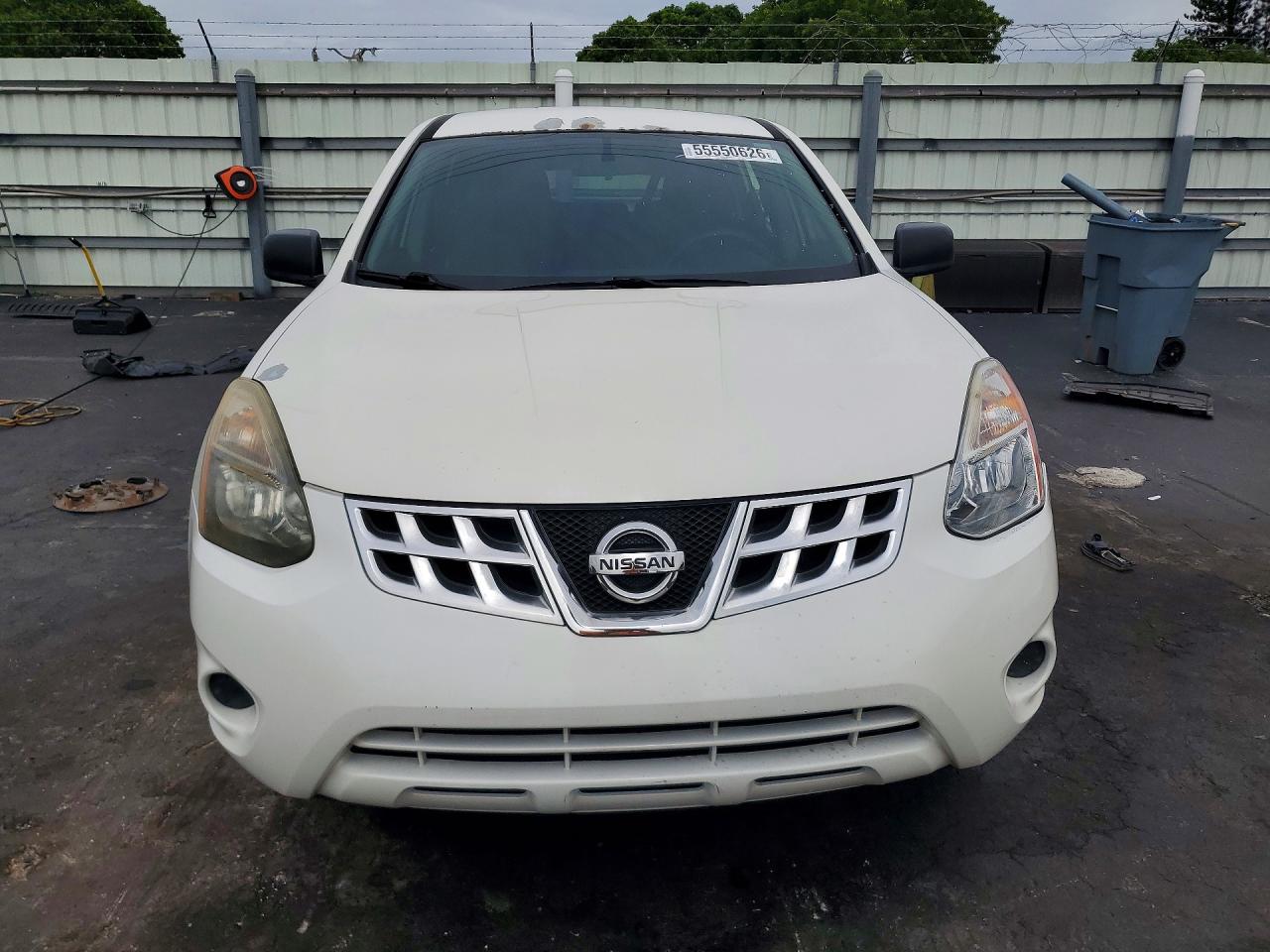 2014 Nissan Rogue Select S White vin: JN8AS5MTXEW617110