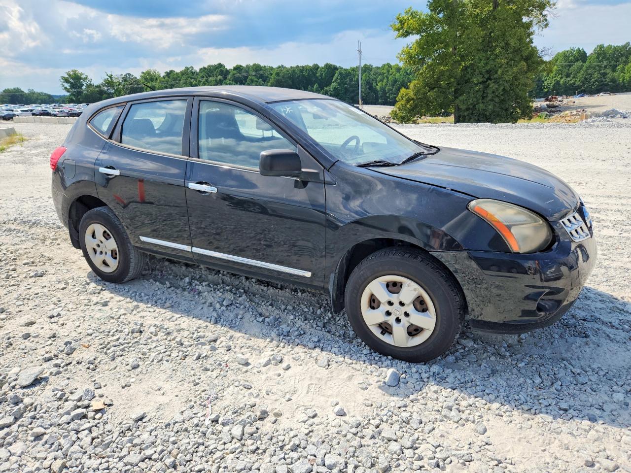 2014 Nissan Rogue Select S Black vin: JN8AS5MTXEW617186