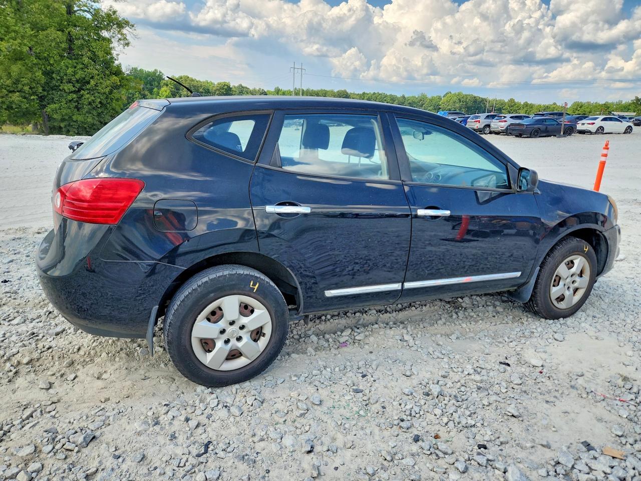 2014 Nissan Rogue Select S Black vin: JN8AS5MTXEW617186