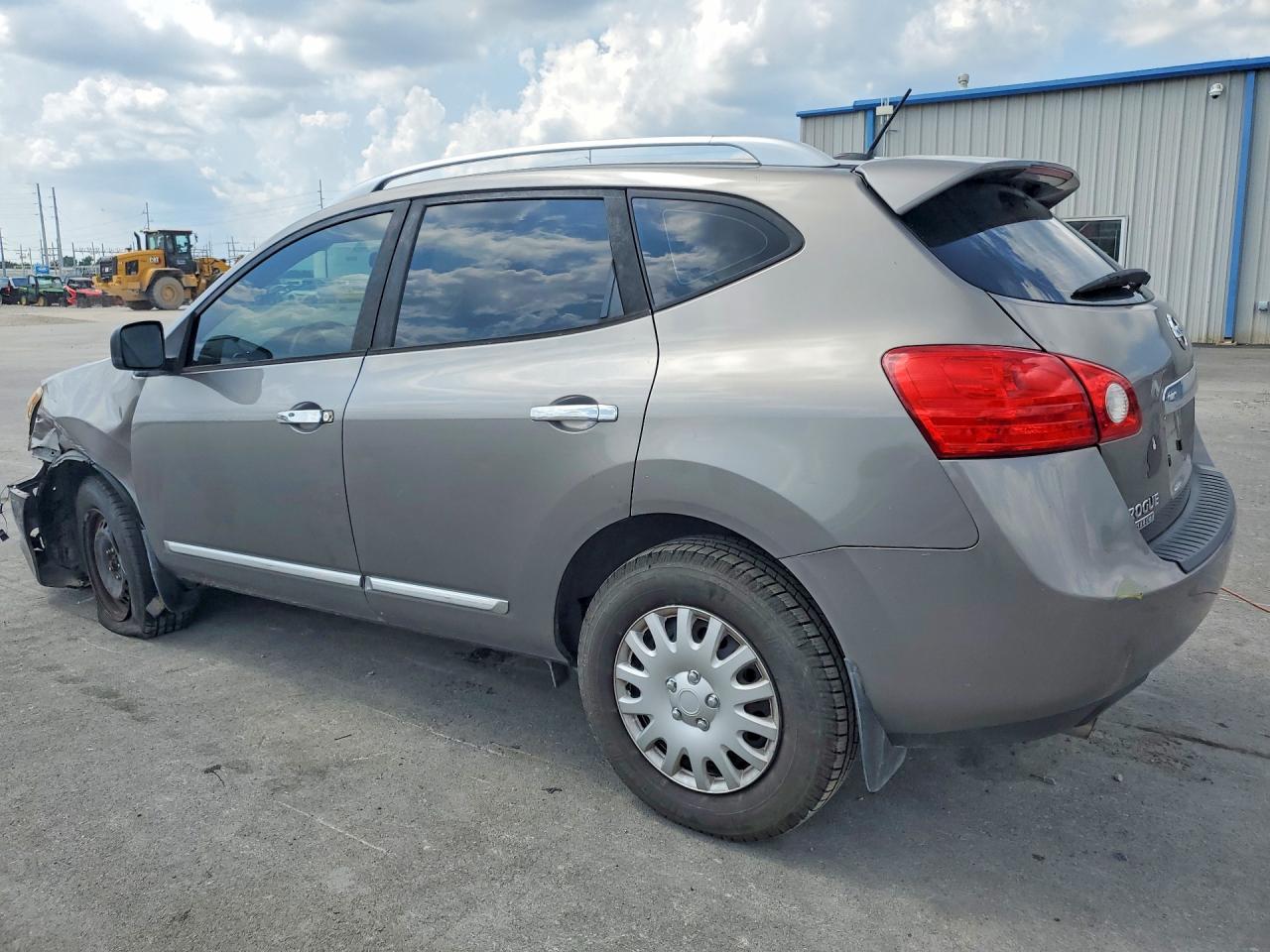 2014 Nissan Rogue Gray vin: JN8AS5MTXEW619052