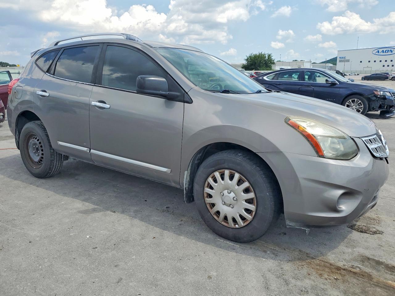 2014 Nissan Rogue Gray vin: JN8AS5MTXEW619052