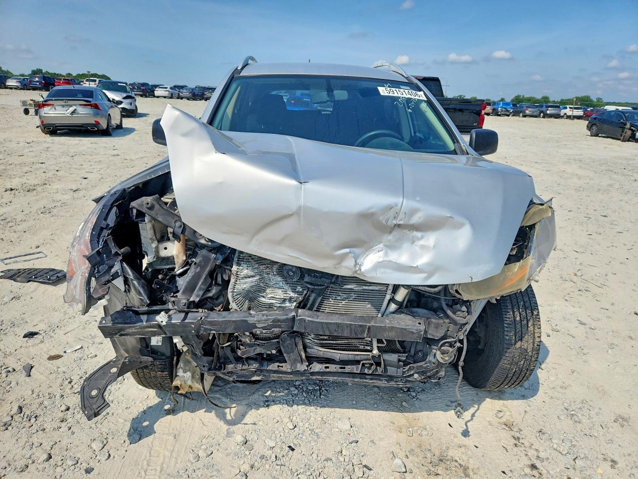 2014 Nissan Rogue Select S Silver vin: JN8AS5MTXEW620623