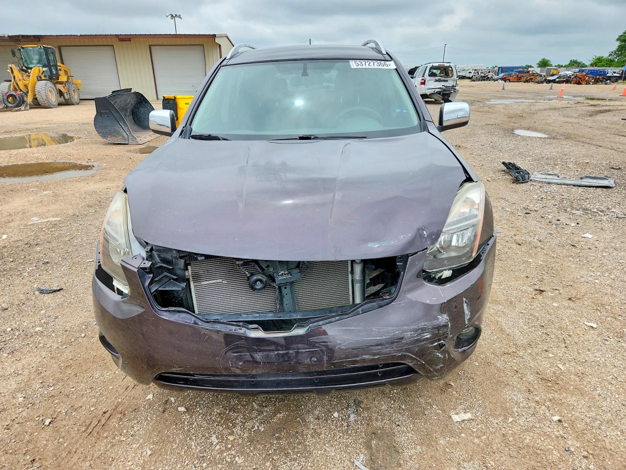 2014 Nissan Rogue Select S Purple vin: JN8AS5MTXEW620928