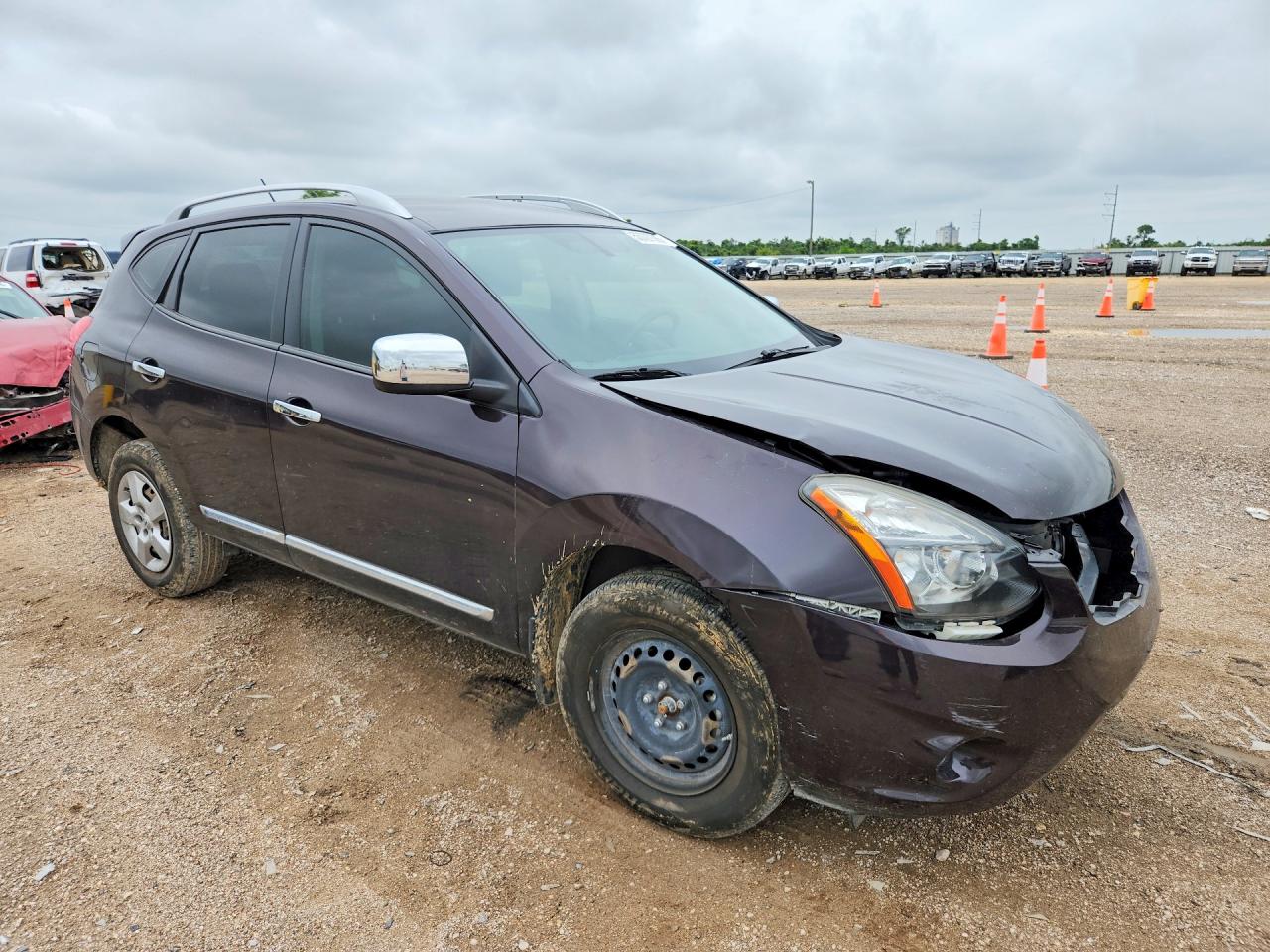 2014 Nissan Rogue Select S Purple vin: JN8AS5MTXEW620928