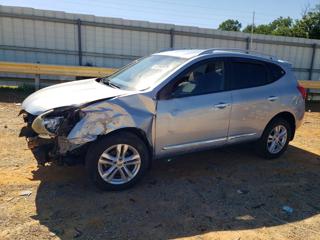 2015 Nissan Rogue Select S Blue vin: JN8AS5MTXFW159425