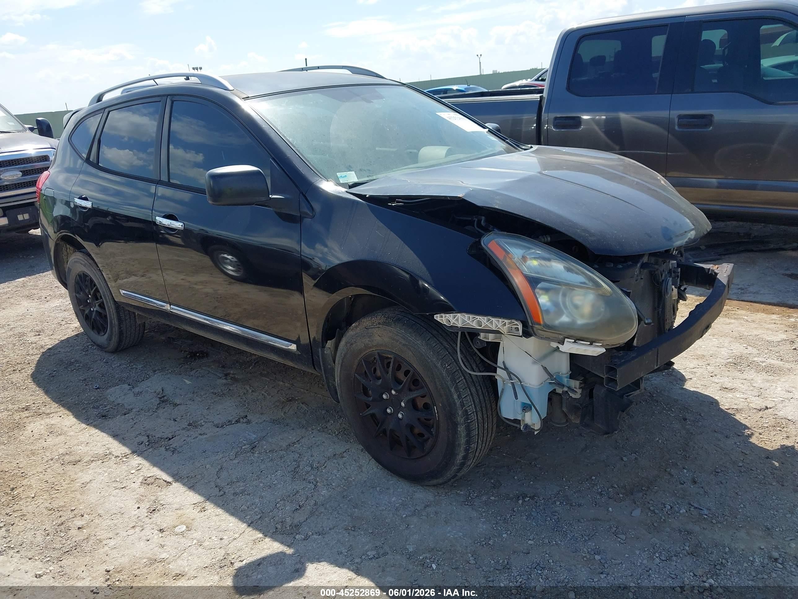 2015 Nissan Rogue Select S Black vin: JN8AS5MTXFW161868