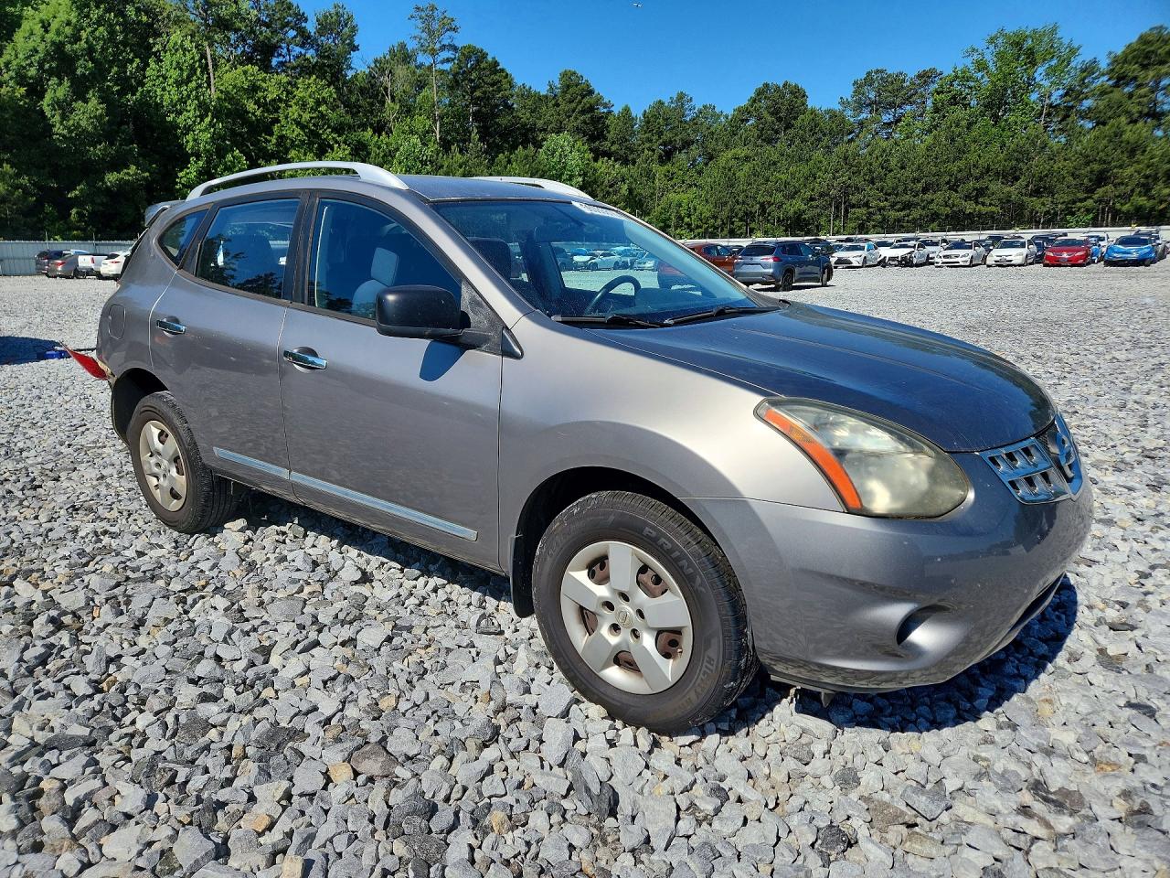 2015 Nissan Rogue Silver vin: JN8AS5MTXFW162583