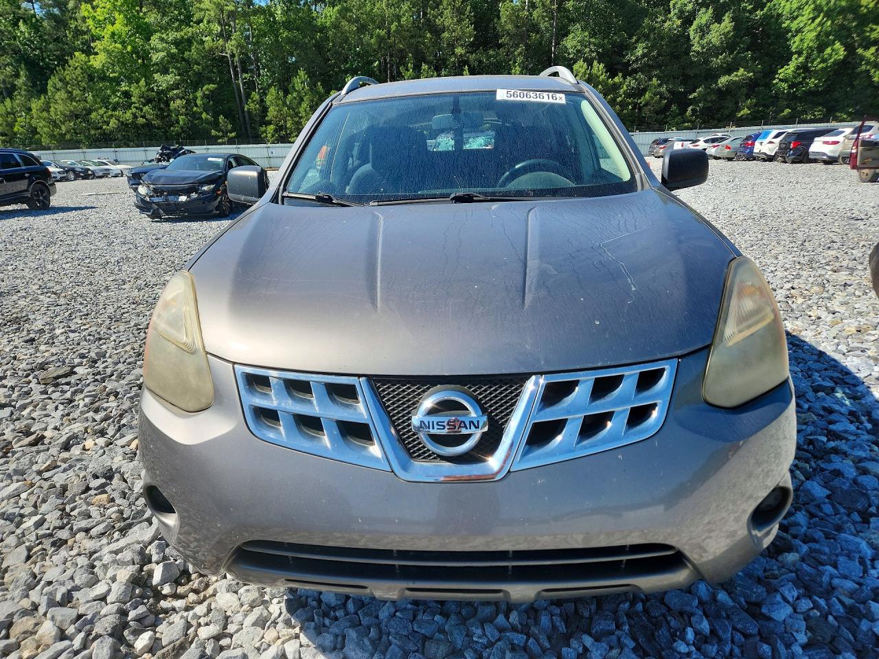 2015 Nissan Rogue Silver vin: JN8AS5MTXFW162583