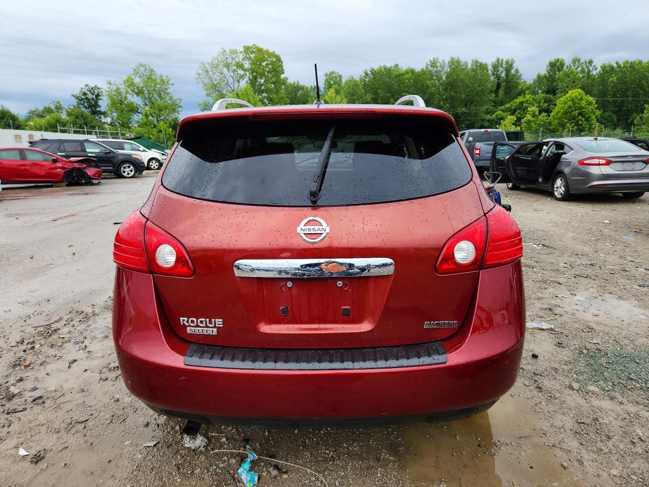 2015 Nissan Rogue Select S Коричневый vin: JN8AS5MTXFW653798