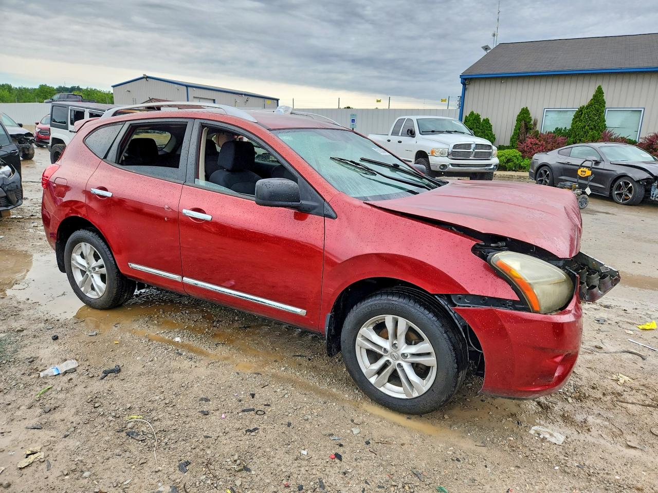 2015 Nissan Rogue Select S Коричневый vin: JN8AS5MTXFW653798