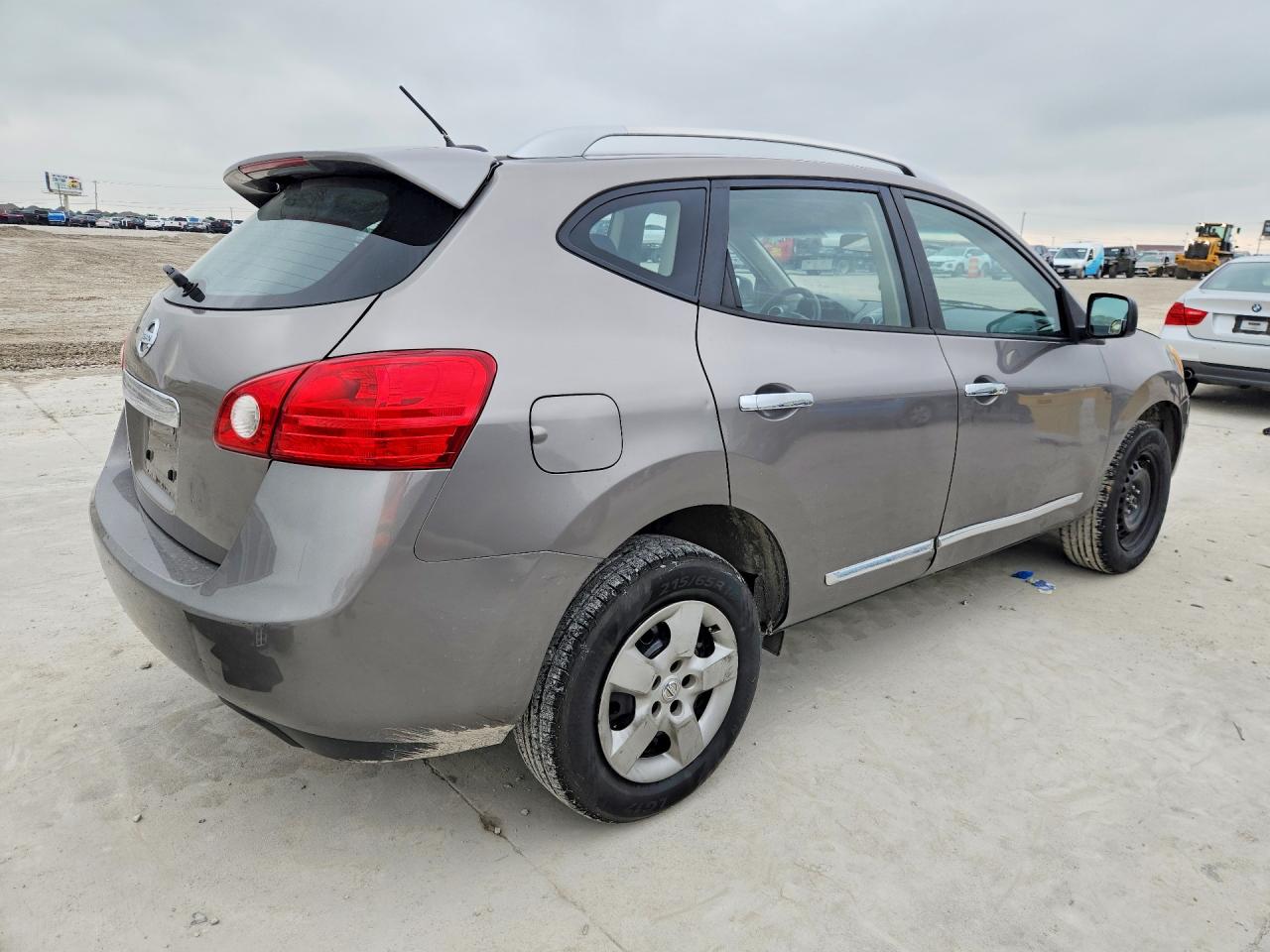 2015 Nissan Rogue Select S Gray vin: JN8AS5MTXFW660928