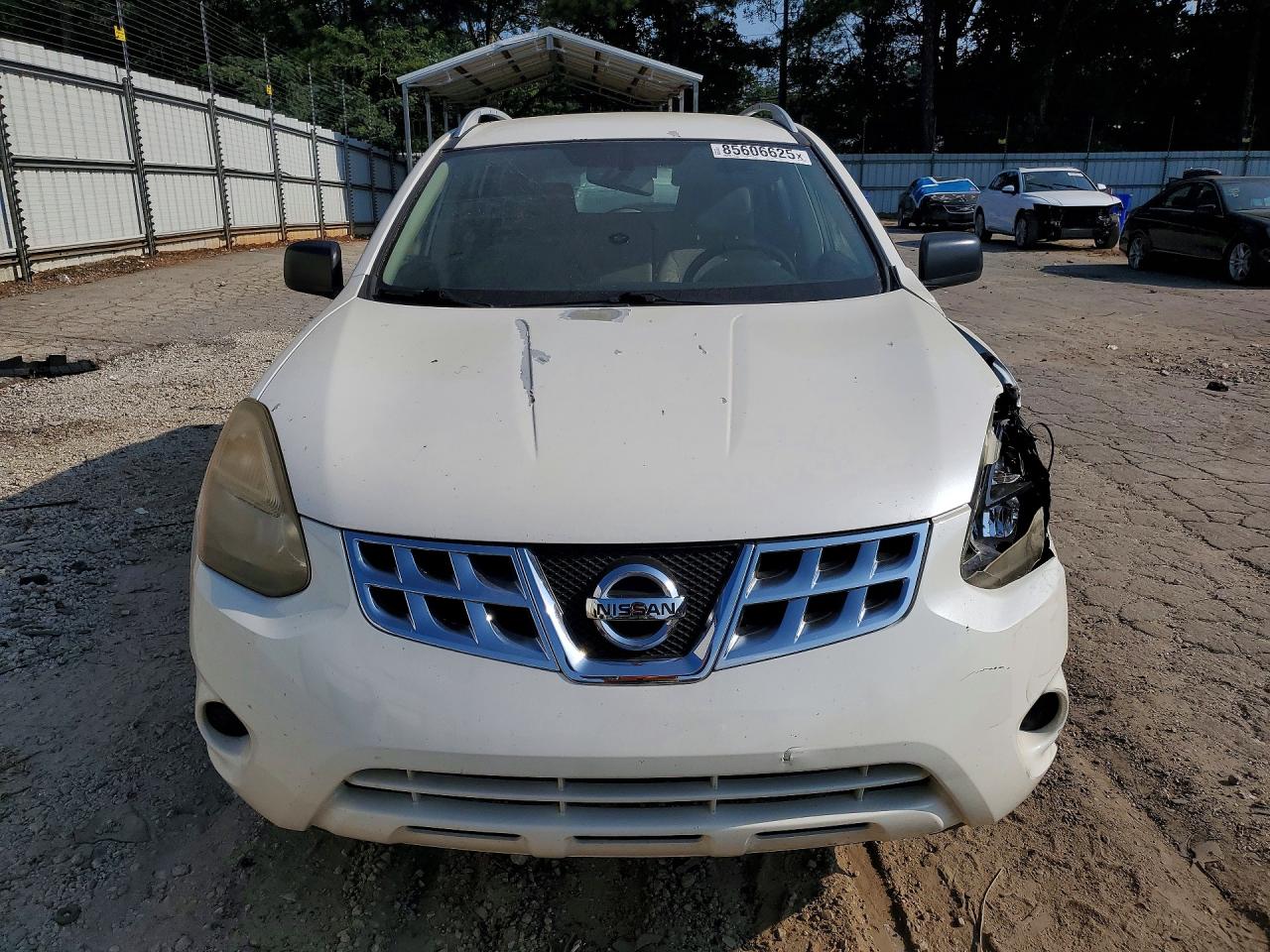 2015 Nissan Rogue Select S White vin: JN8AS5MTXFW663571